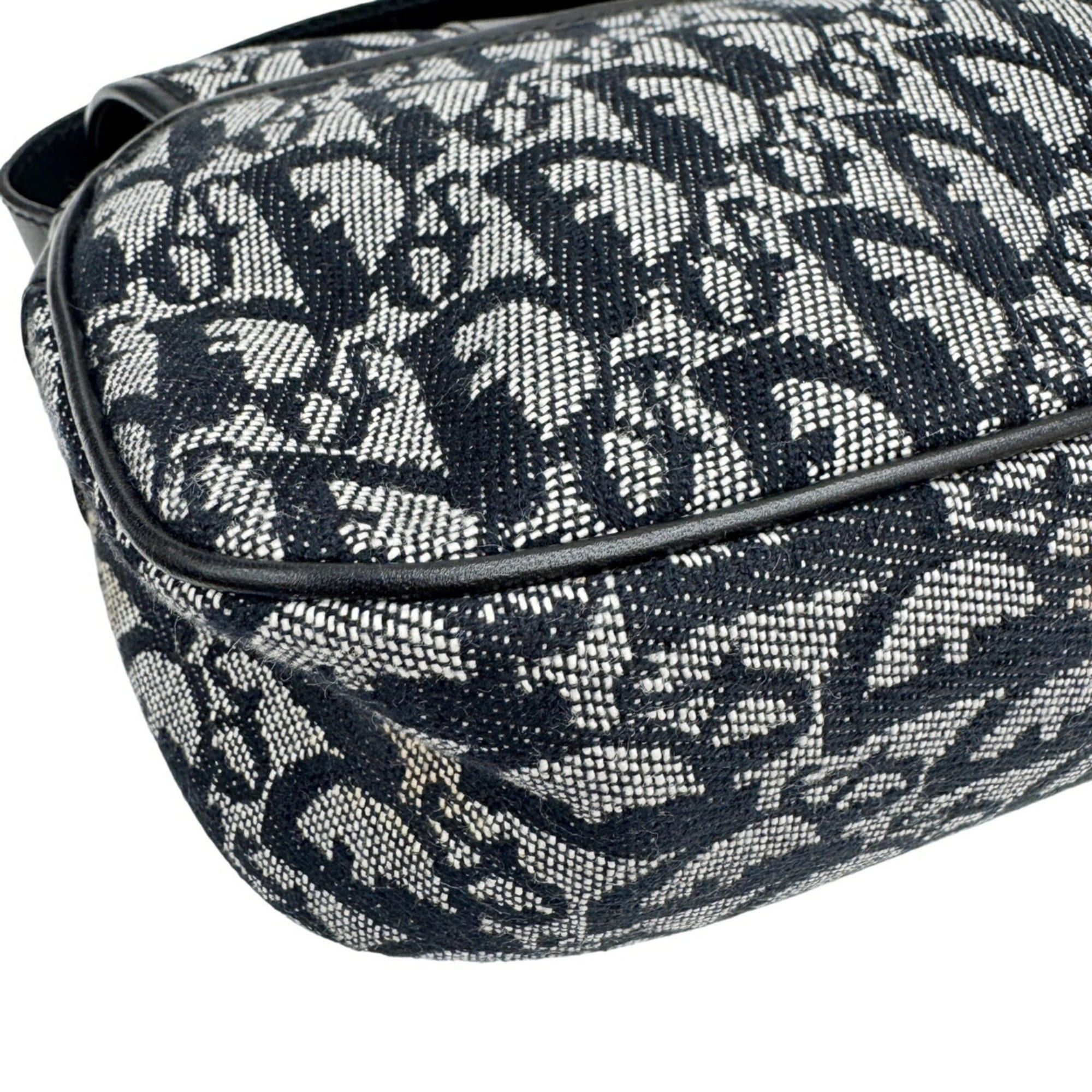 Dior Christian Dior Trotter Navy Shoulder Bag (Men's & Women's) Size ONE SIZE - 6 Thumbnail