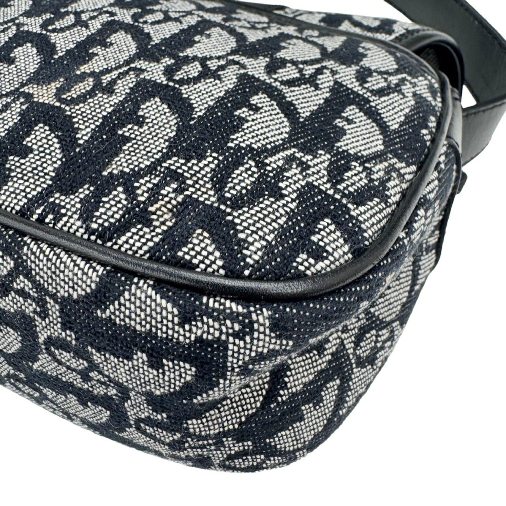 Dior Christian Dior Trotter Navy Shoulder Bag (Men's & Women's) Size ONE SIZE - 7 Thumbnail