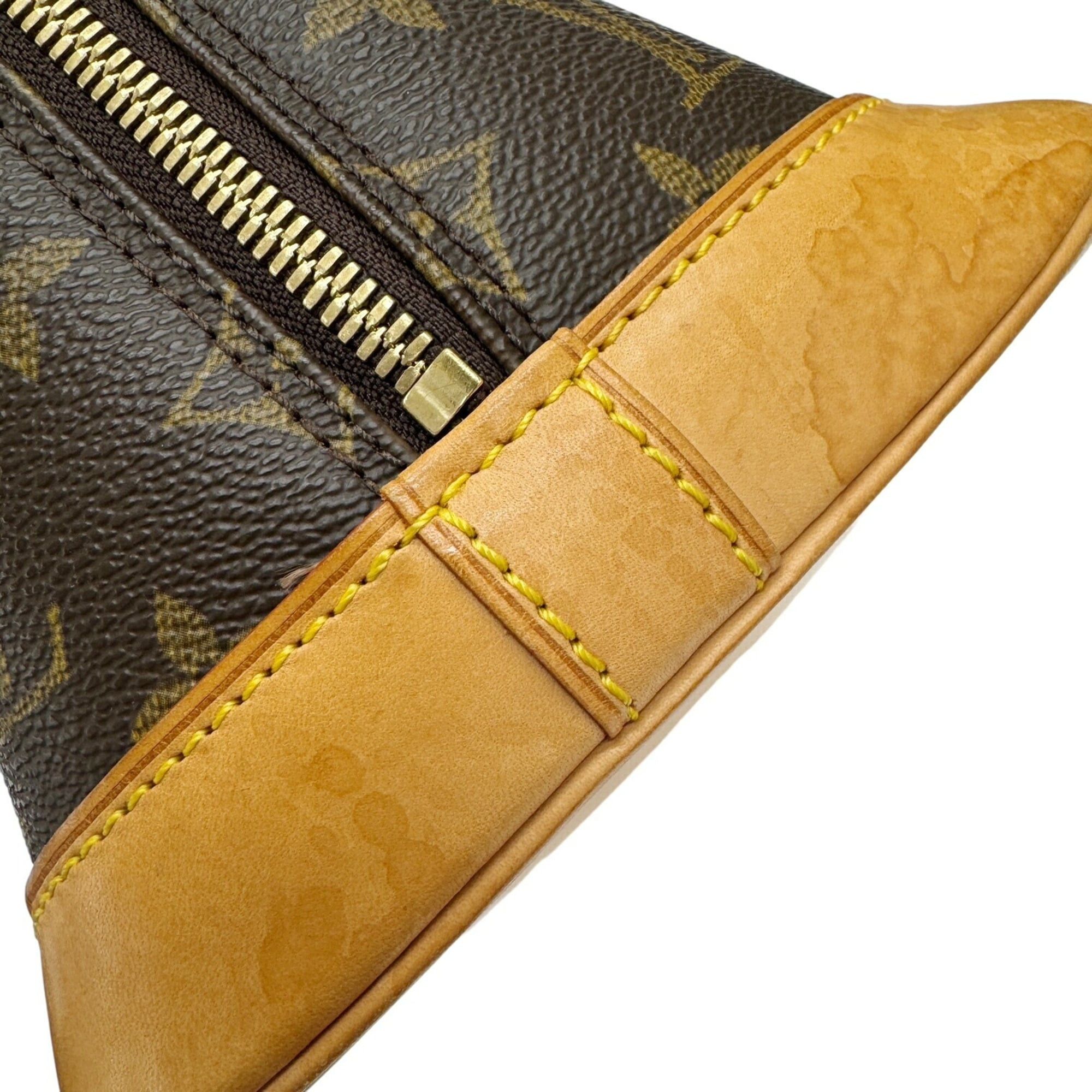 Louis Vuitton Louis Vuitton Monogram Alma PM Brown M51130 FL0013 Handbag Women's Men's Size ONE SIZE - 11 Thumbnail