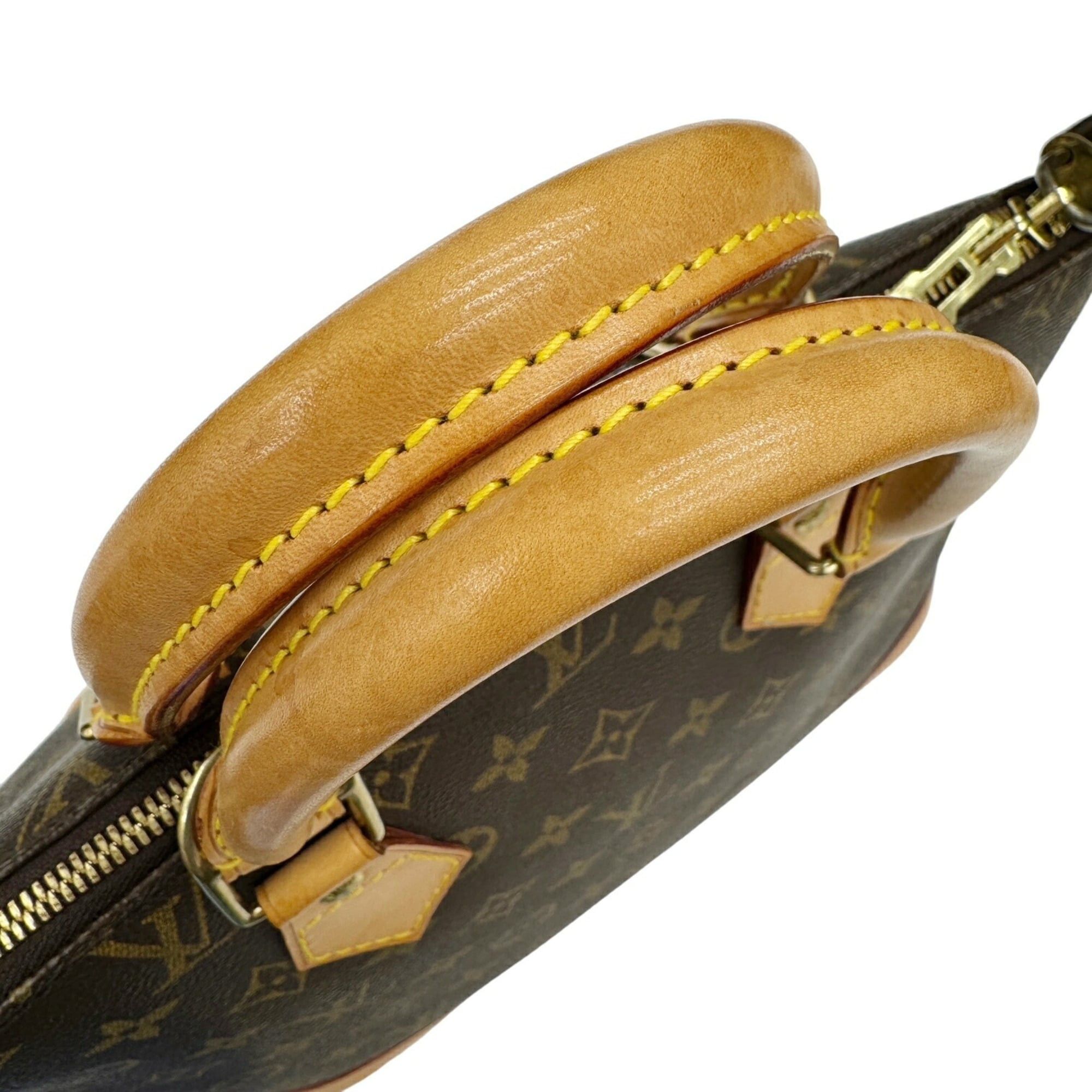 Louis Vuitton Louis Vuitton Monogram Alma PM Brown M51130 FL0013 Handbag Women's Men's Size ONE SIZE - 12 Thumbnail