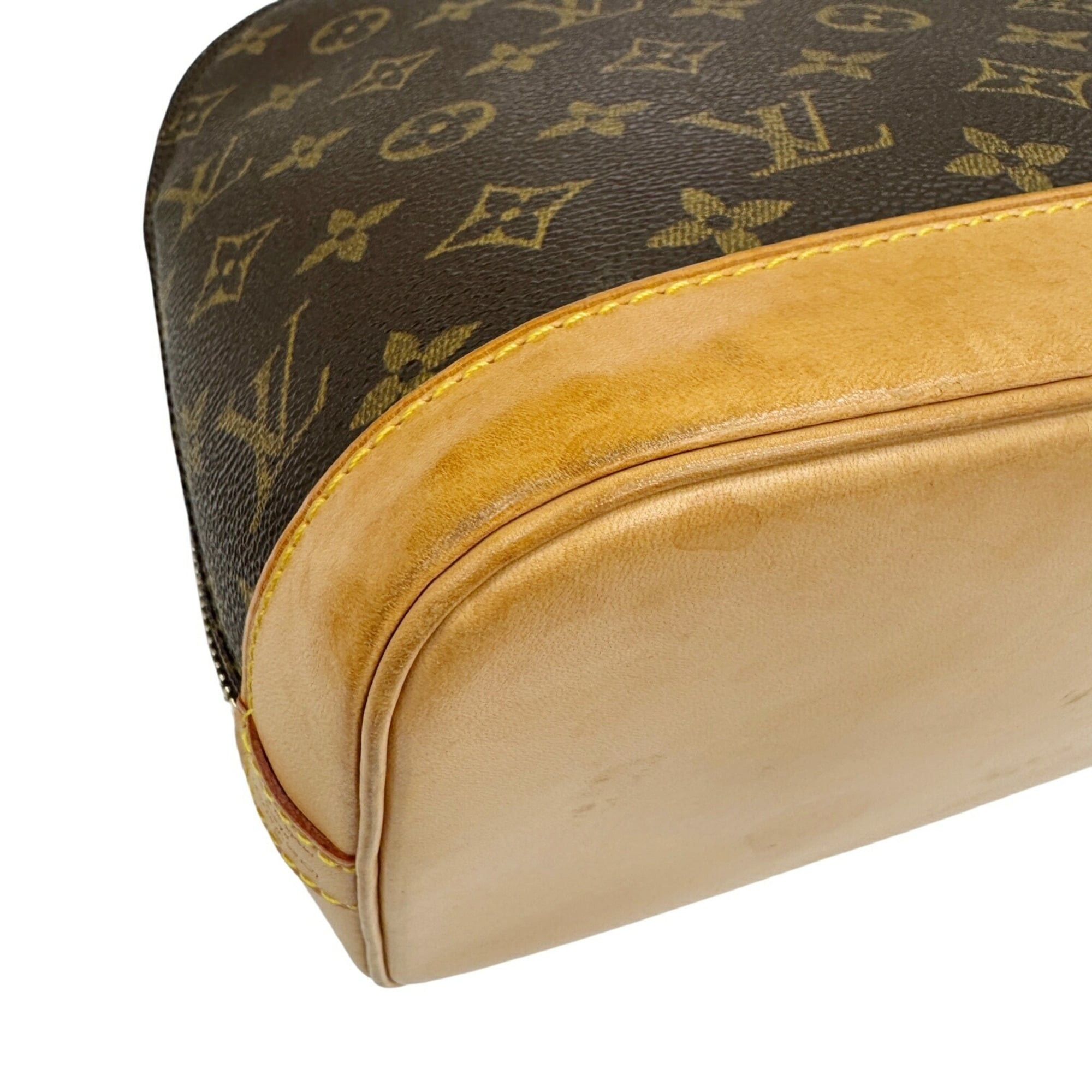 Louis Vuitton Louis Vuitton Monogram Alma PM Brown M51130 FL0013 Handbag Women's Men's Size ONE SIZE - 8 Thumbnail