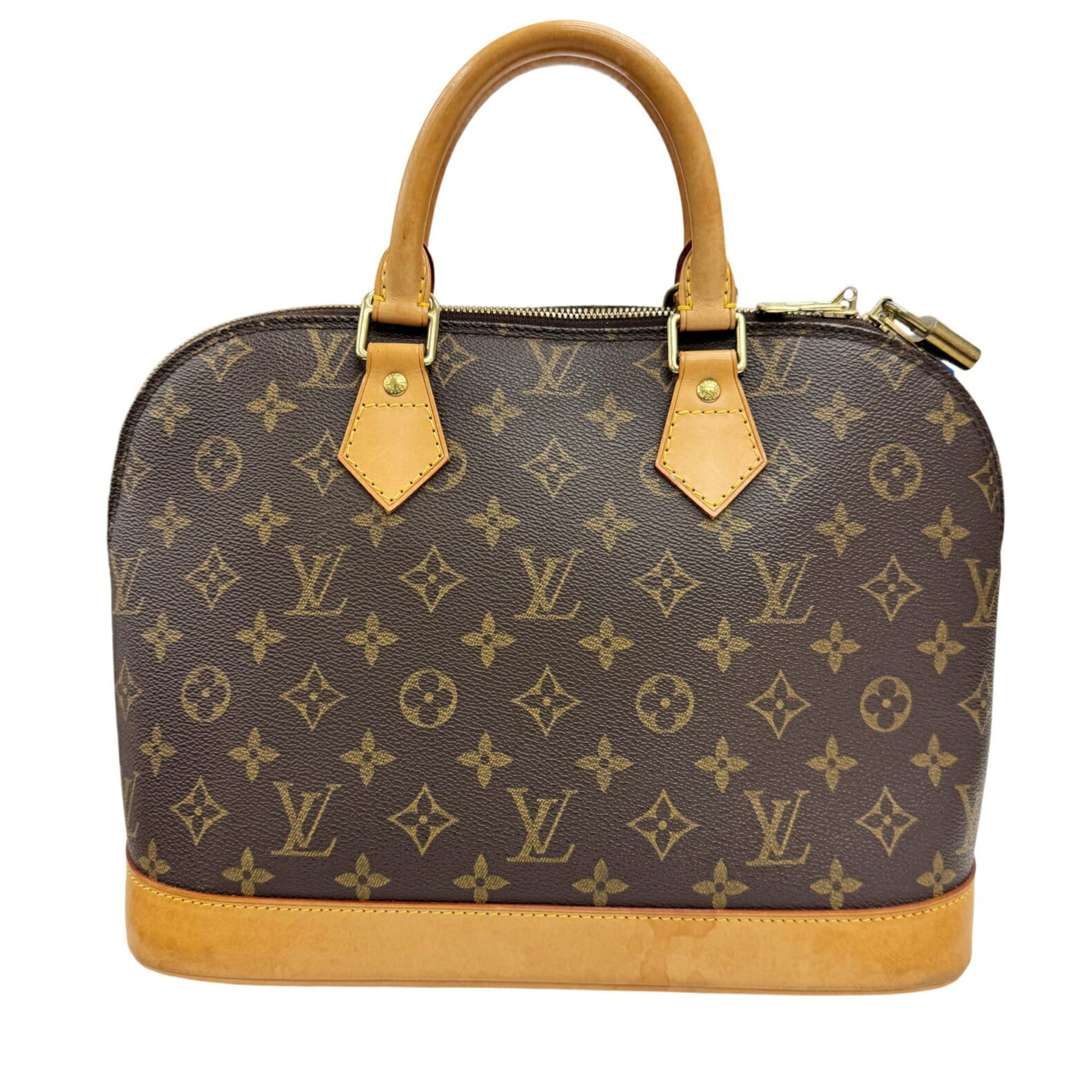 Louis Vuitton Louis Vuitton Monogram Alma PM Brown M51130 FL0013 Handbag Women's Men's Size ONE SIZE - 2 Thumbnail