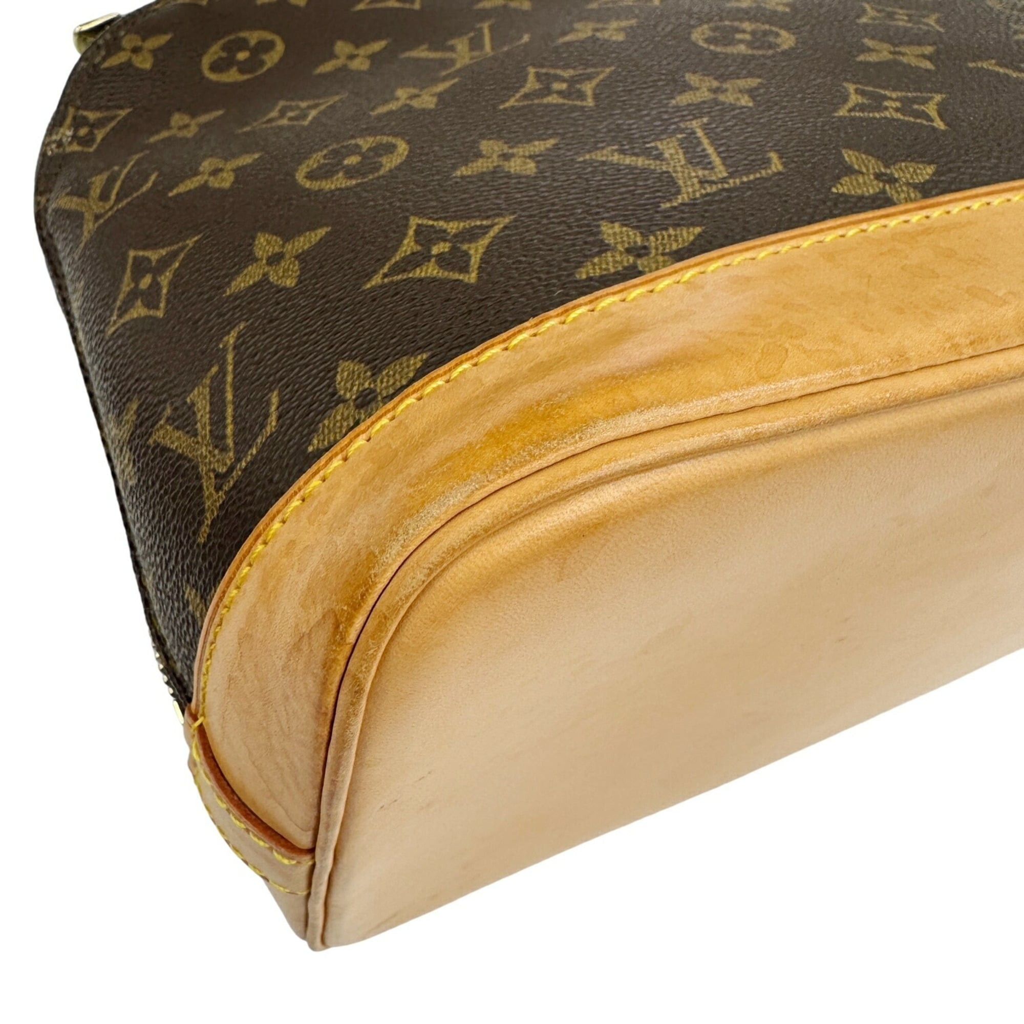 Louis Vuitton Louis Vuitton Monogram Alma PM Brown M51130 FL0013 Handbag Women's Men's Size ONE SIZE - 6 Thumbnail