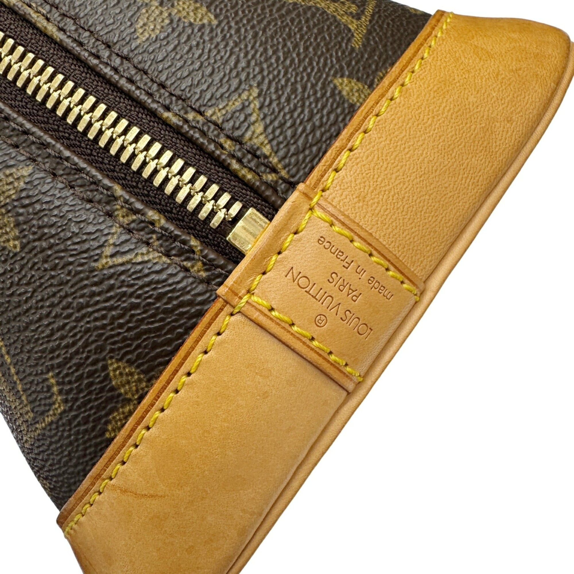 Louis Vuitton Louis Vuitton Monogram Alma PM Brown M51130 FL0013 Handbag Women's Men's Size ONE SIZE - 10 Thumbnail