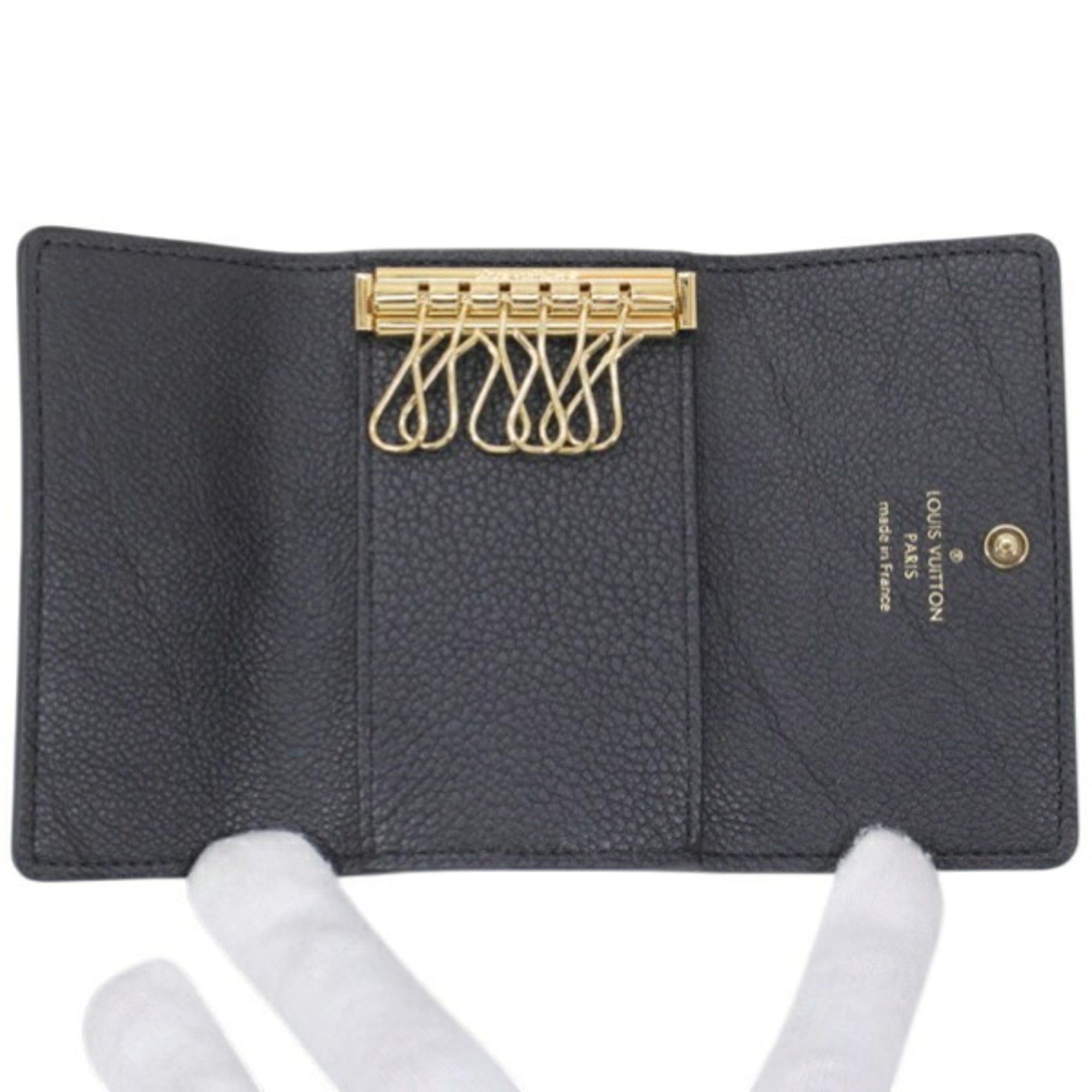 Louis Vuitton Louis Vuitton Key Case Monogram Empreinte Black Multicles 6 M64421 Leather LOUIS VUITTON Men's Women's KM3242 Size ONE SIZE - 5 Thumbnail