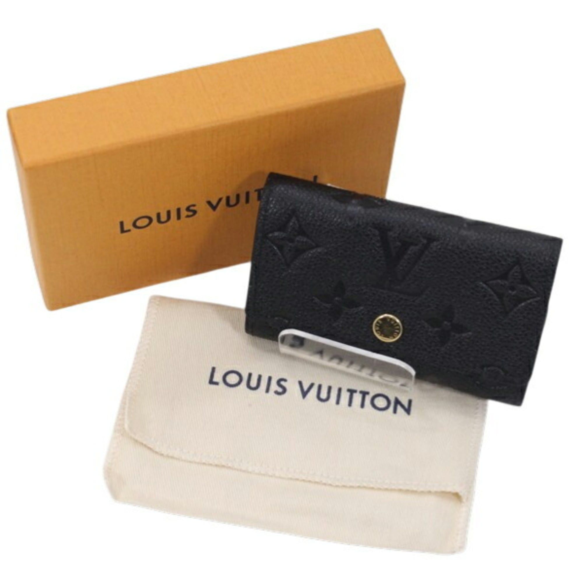 Louis Vuitton Louis Vuitton Key Case Monogram Empreinte Black Multicles 6 M64421 Leather LOUIS VUITTON Men's Women's KM3242 Size ONE SIZE - 10 Thumbnail