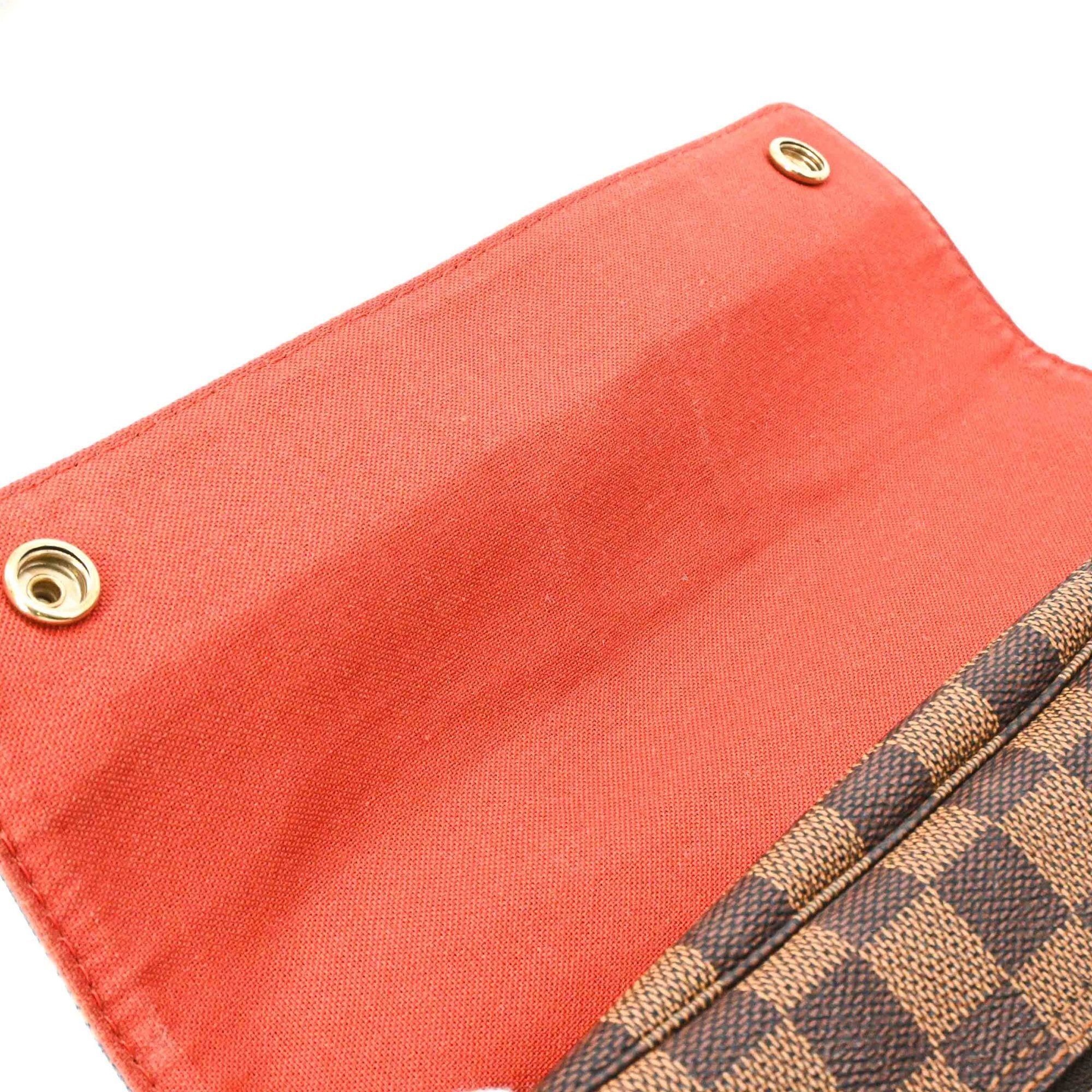 Louis Vuitton LOUIS VUITTON Naviglio Damier Azur Shoulder Bag, Brown, Men's/Women's, N45255 Size ONE SIZE - 13 Thumbnail