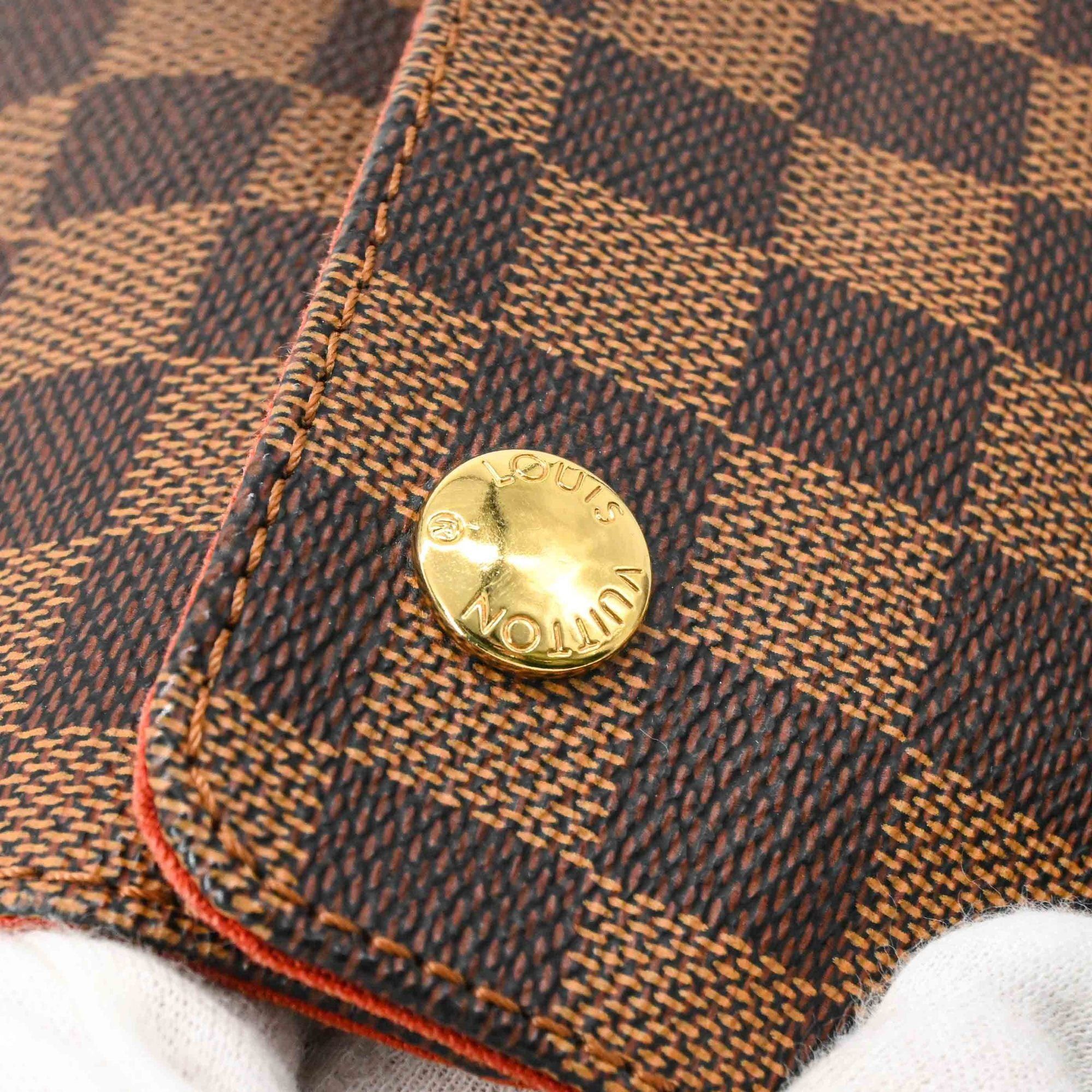 Louis Vuitton LOUIS VUITTON Naviglio Damier Azur Shoulder Bag, Brown, Men's/Women's, N45255 Size ONE SIZE - 12 Thumbnail