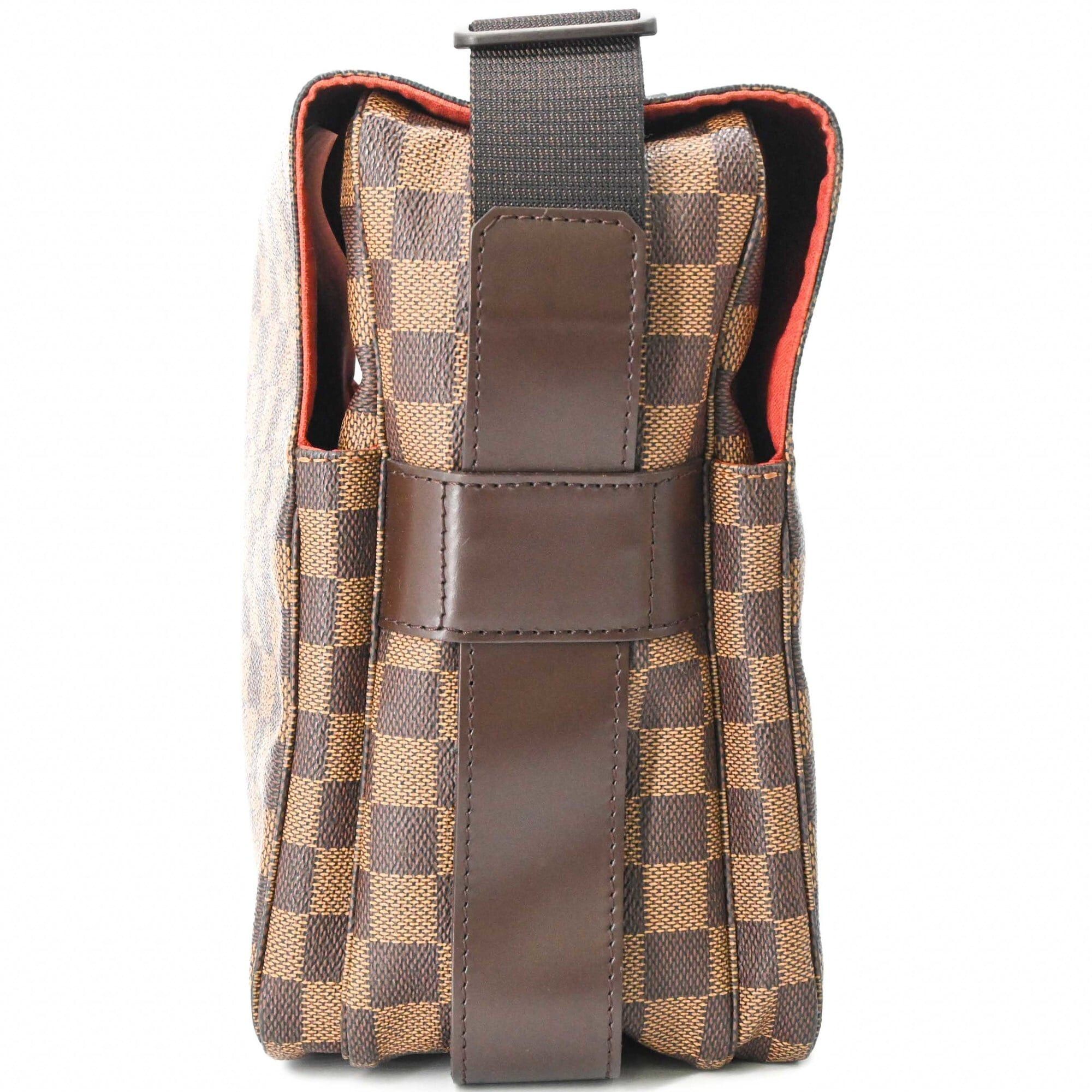 Louis Vuitton LOUIS VUITTON Naviglio Damier Azur Shoulder Bag, Brown, Men's/Women's, N45255 Size ONE SIZE - 5 Thumbnail