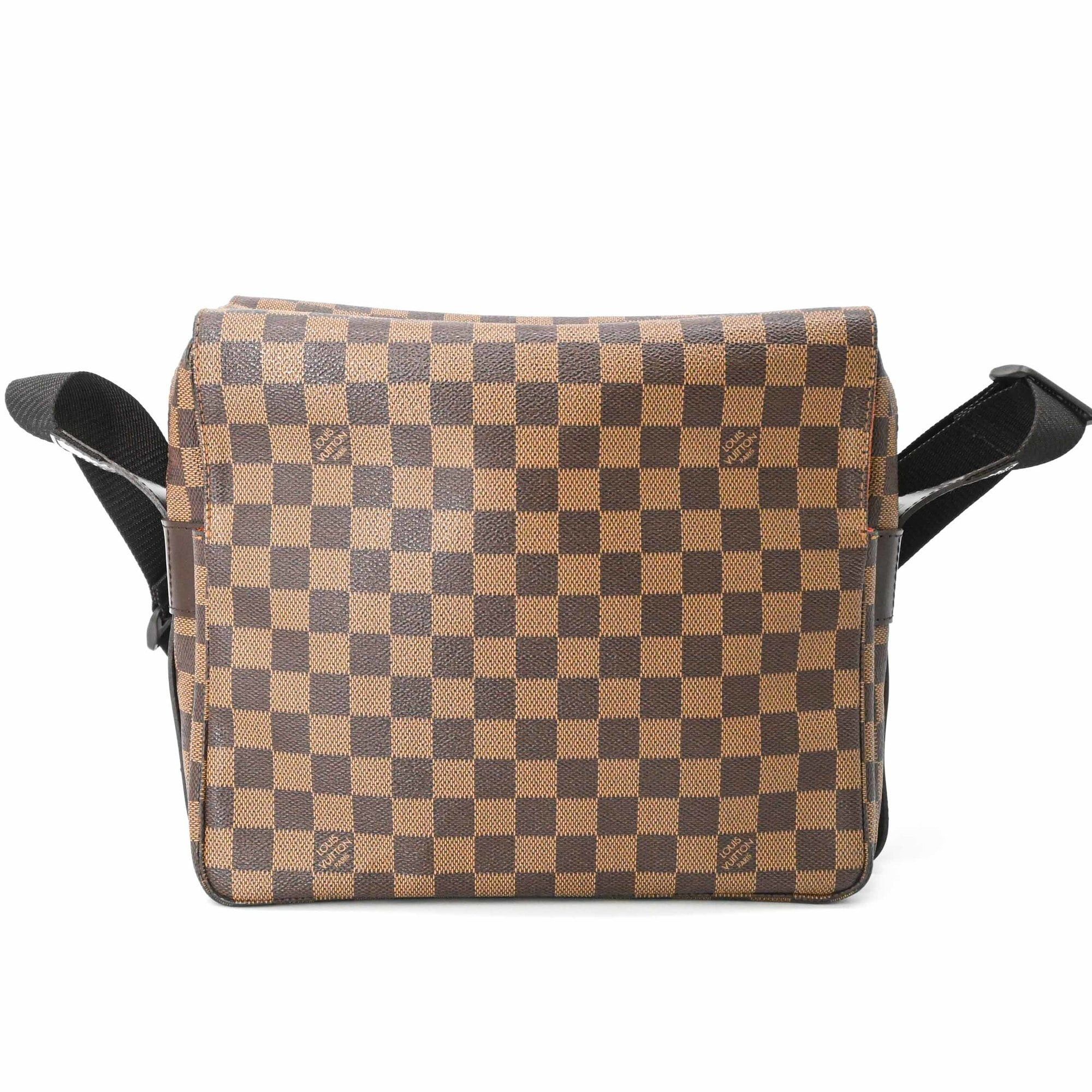 Louis Vuitton LOUIS VUITTON Naviglio Damier Azur Shoulder Bag, Brown, Men's/Women's, N45255 Size ONE SIZE - 3 Thumbnail