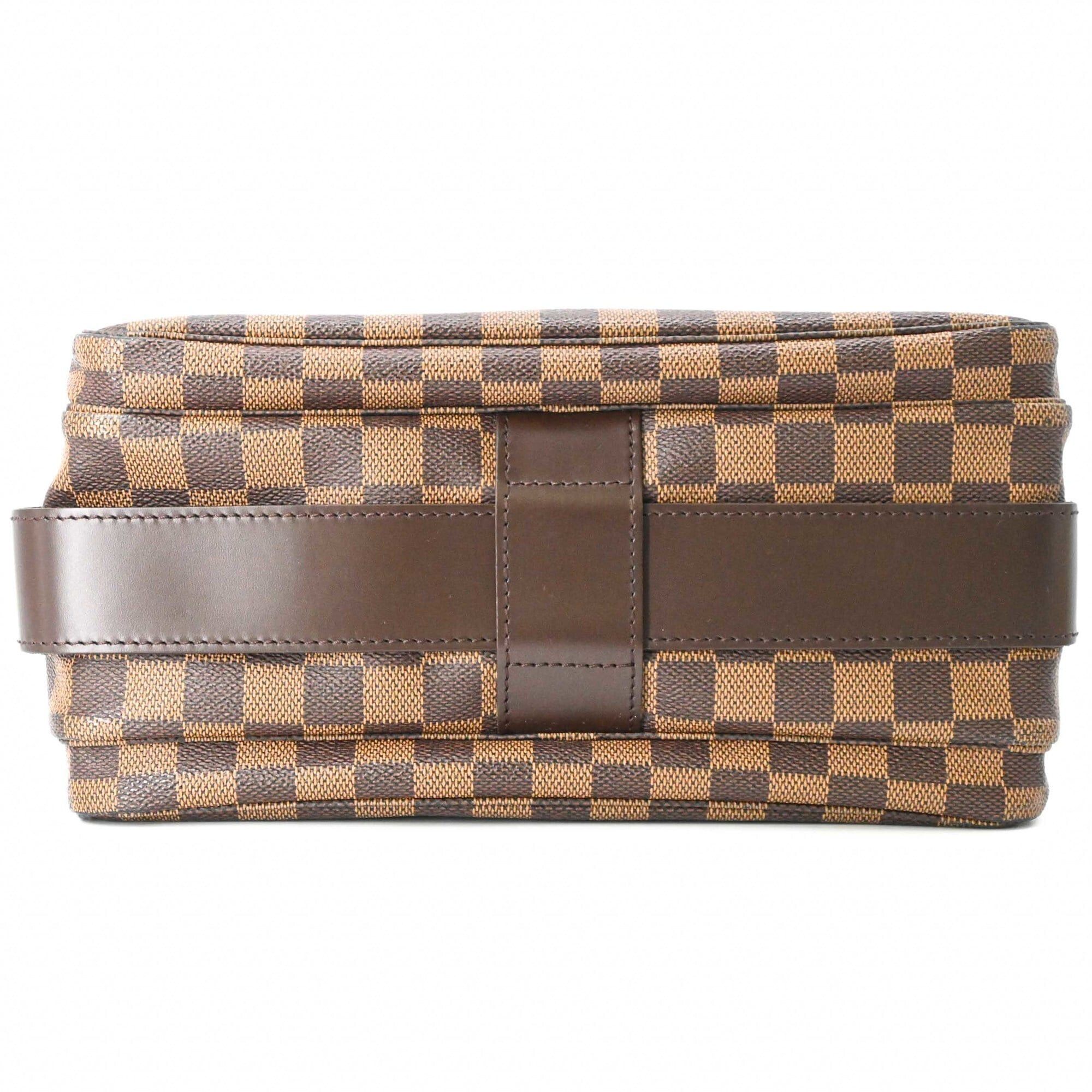 Louis Vuitton LOUIS VUITTON Naviglio Damier Azur Shoulder Bag, Brown, Men's/Women's, N45255 Size ONE SIZE - 6 Thumbnail