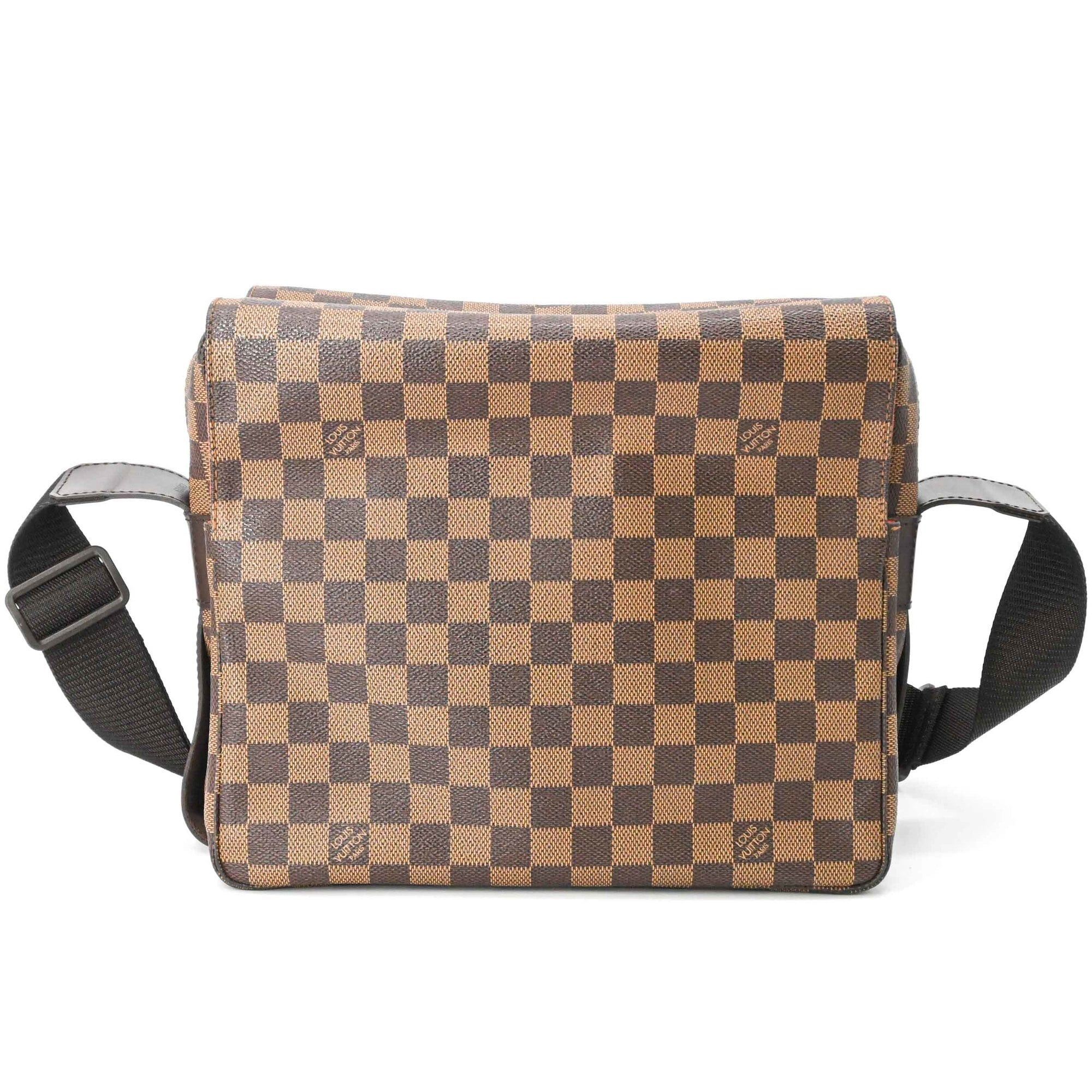 Louis Vuitton LOUIS VUITTON Naviglio Damier Azur Shoulder Bag, Brown, Men's/Women's, N45255 Size ONE SIZE - 2 Thumbnail