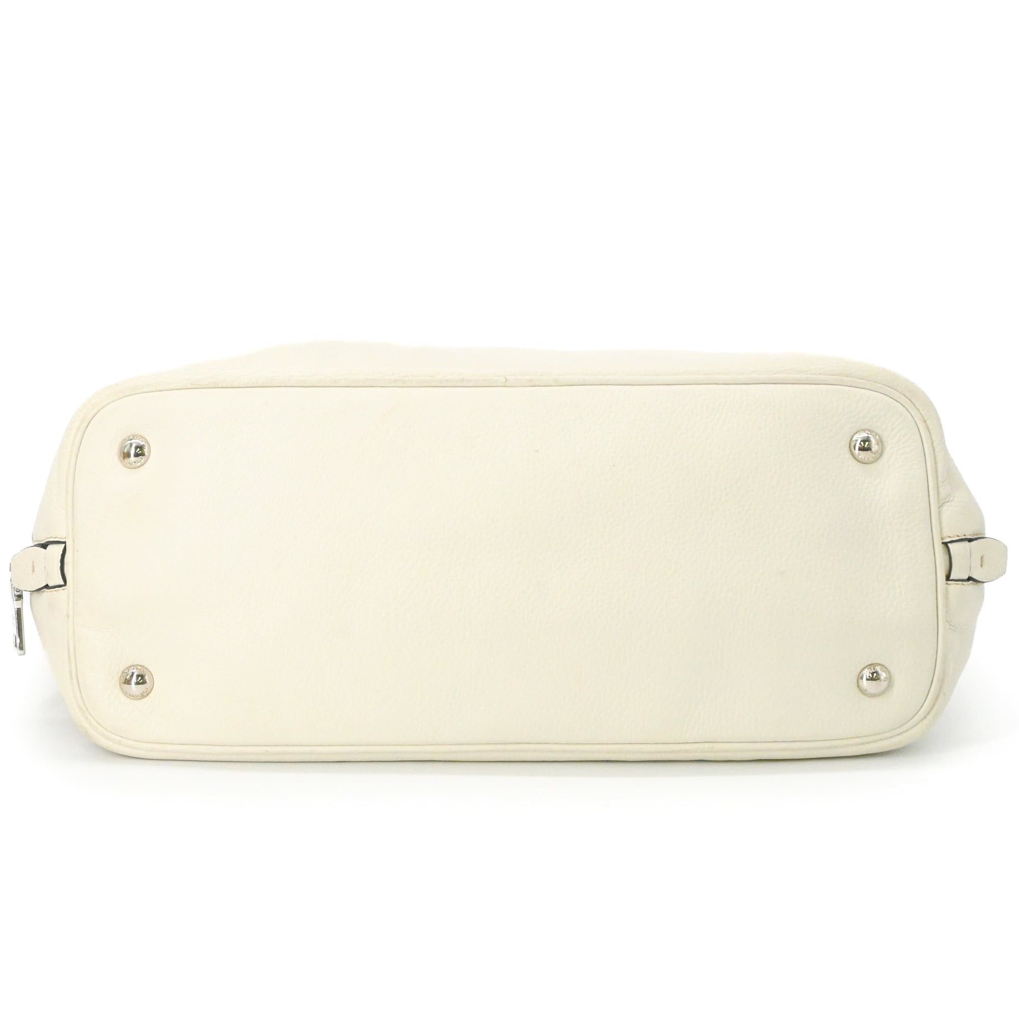 Prada Prada Tote Bag Shoulder Side Leather Men's Women's White BN2419 Size ONE SIZE - 6 Thumbnail