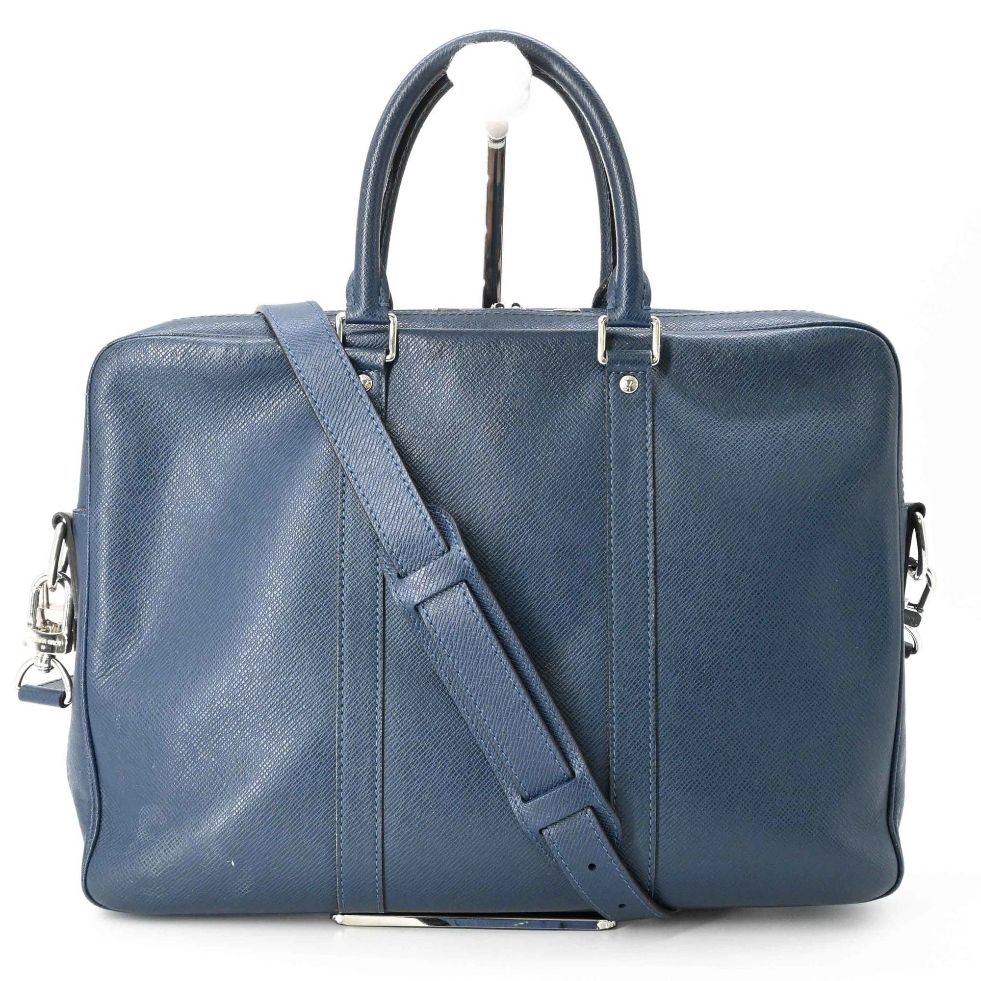 Louis Vuitton LOUIS VUITTON Port Document Voyage PM Bag, Handbag, Ocean Navy, M30639 Size ONE SIZE - 2 Thumbnail