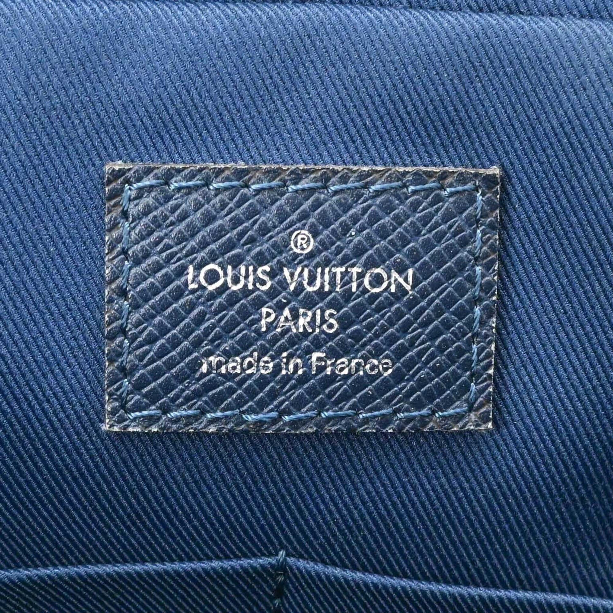 Louis Vuitton LOUIS VUITTON Port Document Voyage PM Bag, Handbag, Ocean Navy, M30639 Size ONE SIZE - 9 Thumbnail