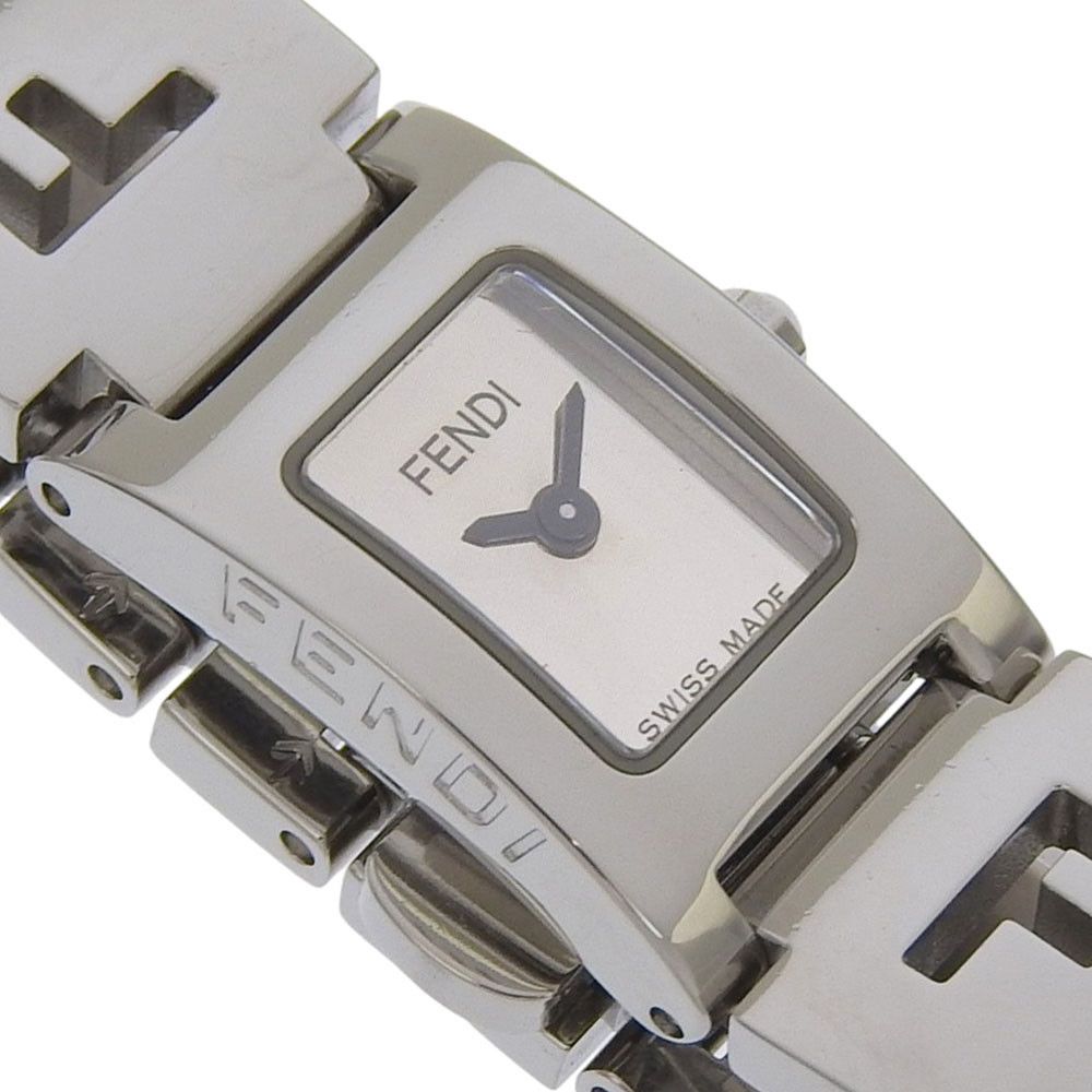 Fendi Fendi Fendi Logo Stainless Steel Quartz Metal Quartz 3150L DUTY FREE for USA Size ONE SIZE - 3 Thumbnail