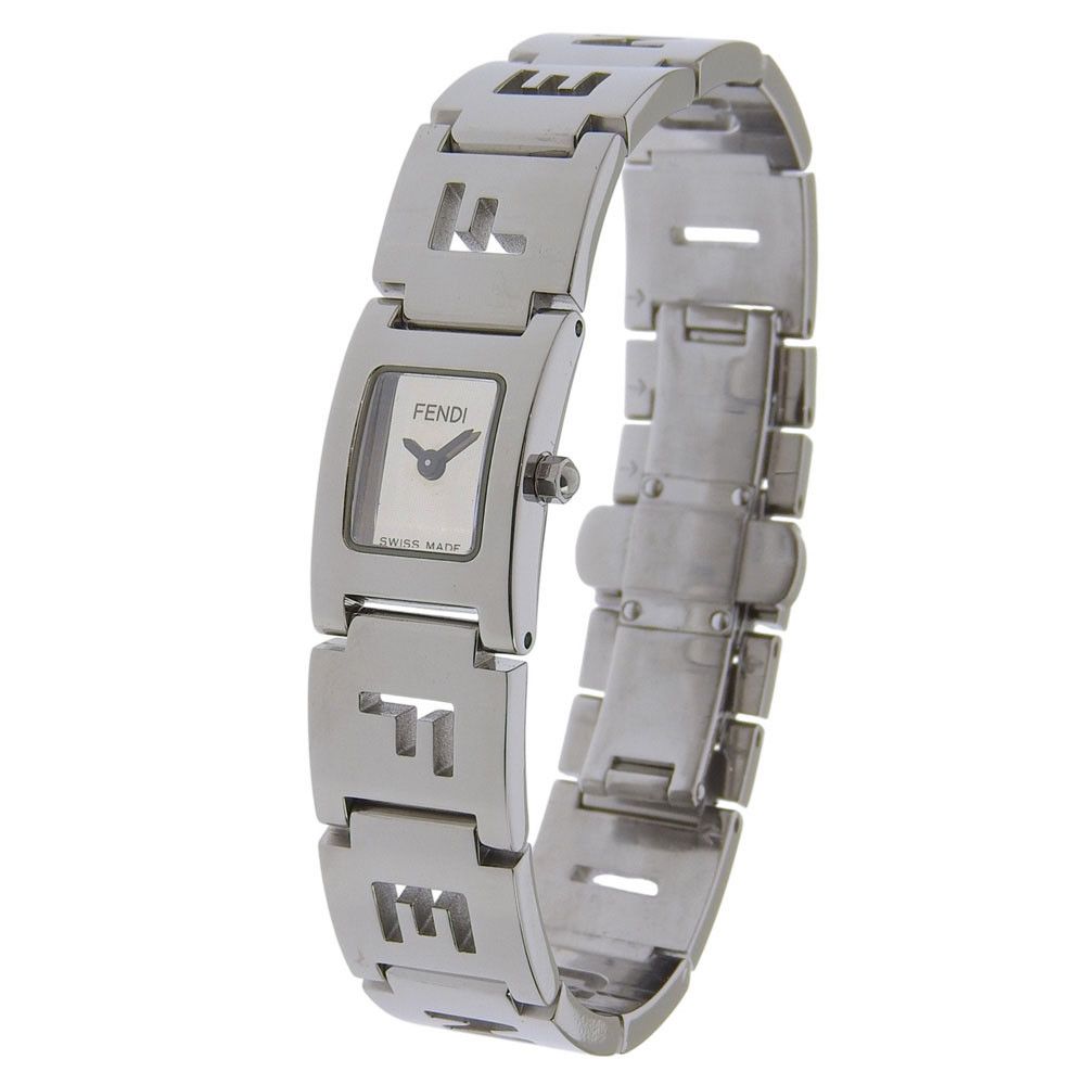 Fendi Fendi Fendi Logo Stainless Steel Quartz Metal Quartz 3150L DUTY FREE for USA Size ONE SIZE - 2 Thumbnail