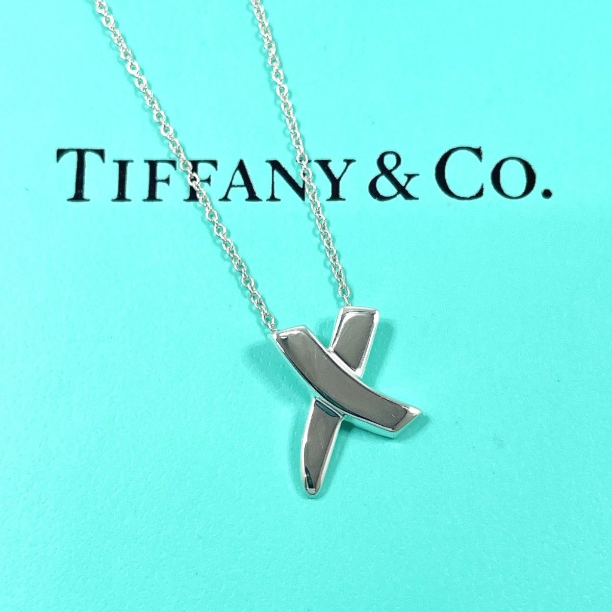 Tiffany & Co. Tiffany & Co. Tiffany & Co. Graffiti X Kiss Silver 925 Necklace Precious Metal Necklace DUTY FREE for USA Size ONE SIZE - 2 Thumbnail