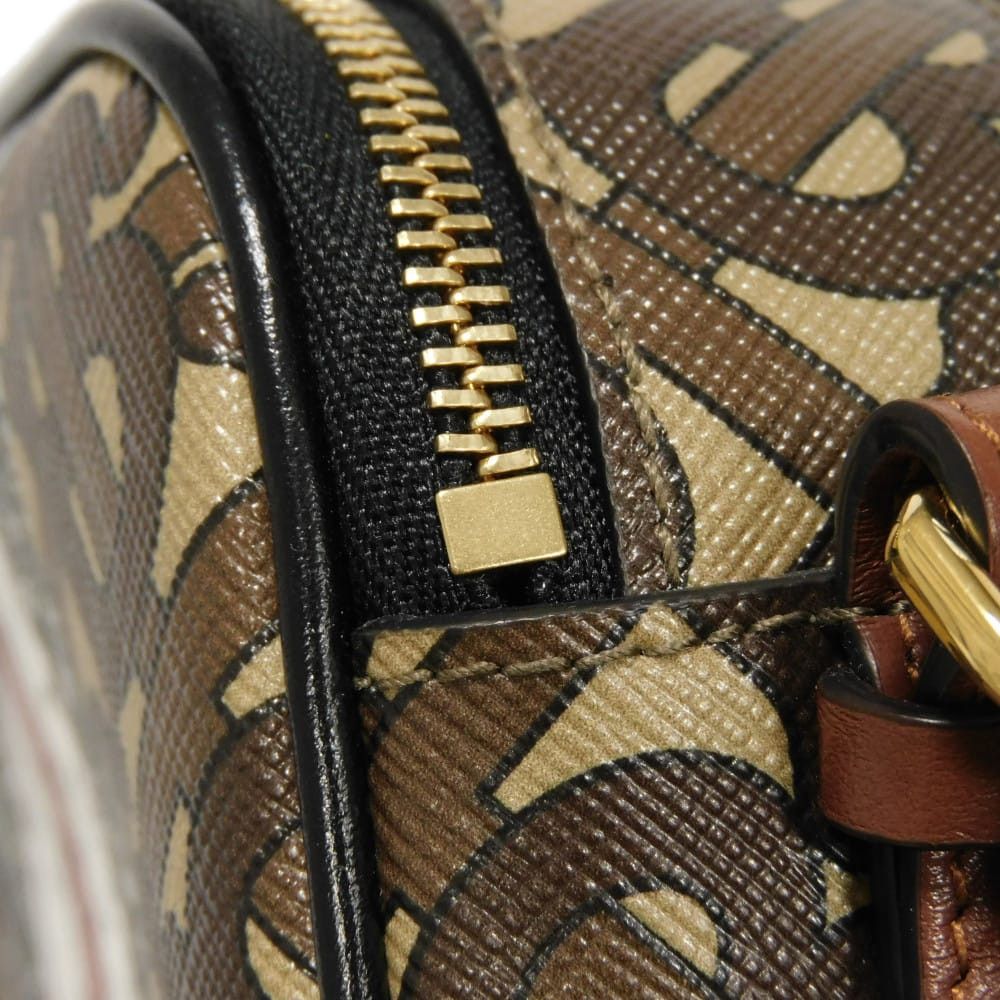 Burberry Burberry Burberry TB Monogram E Canvas Camera Bag Plastic / Synthetic Shoulder Bag 8032774 DUTY FREE for USA Size ONE SIZE - 14 Thumbnail