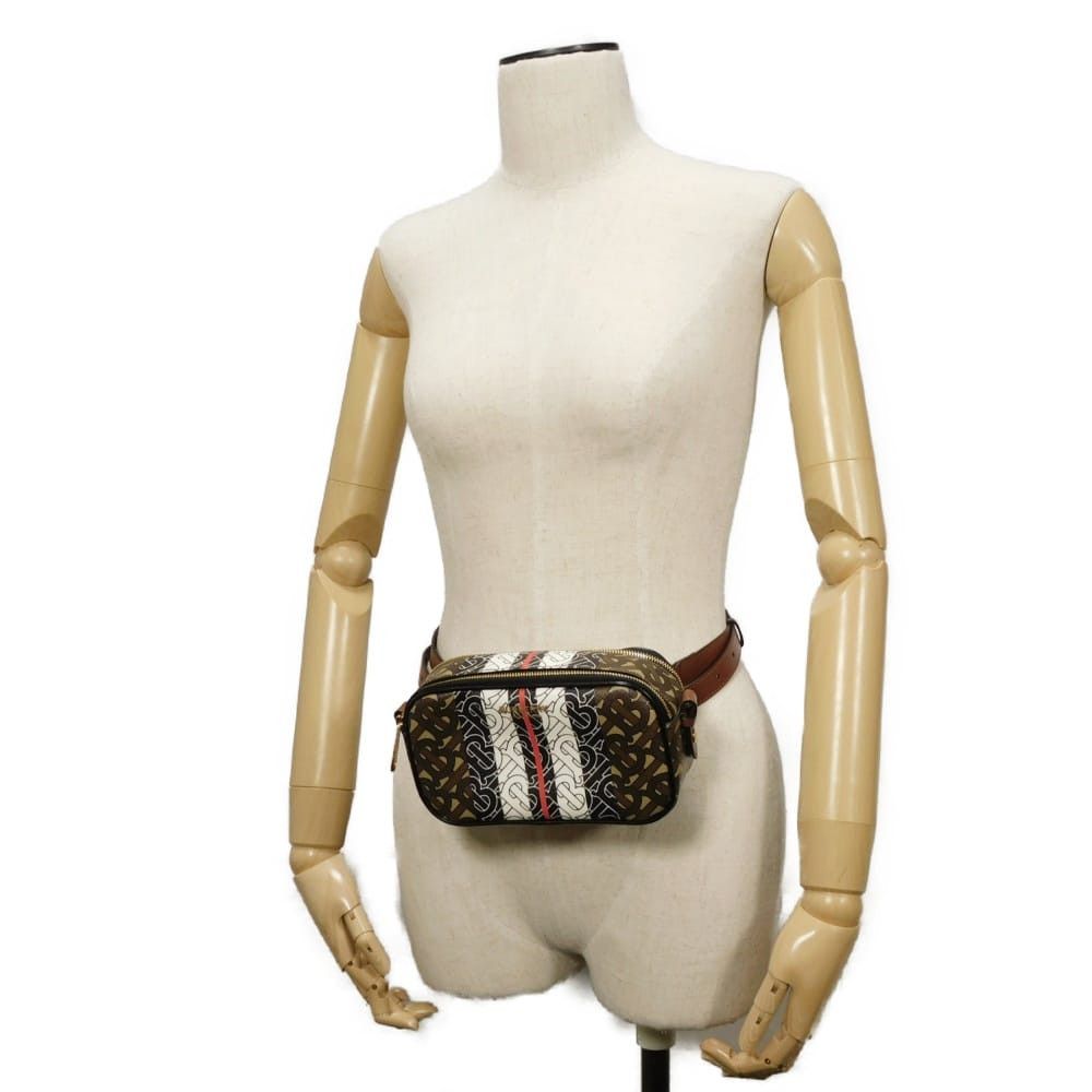 Burberry Burberry Burberry TB Monogram E Canvas Camera Bag Plastic / Synthetic Shoulder Bag 8032774 DUTY FREE for USA Size ONE SIZE - 23 Thumbnail