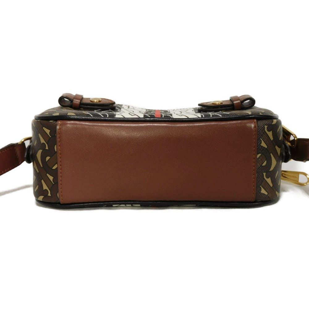 Burberry Burberry Burberry TB Monogram E Canvas Camera Bag Plastic / Synthetic Shoulder Bag 8032774 DUTY FREE for USA Size ONE SIZE - 19 Thumbnail