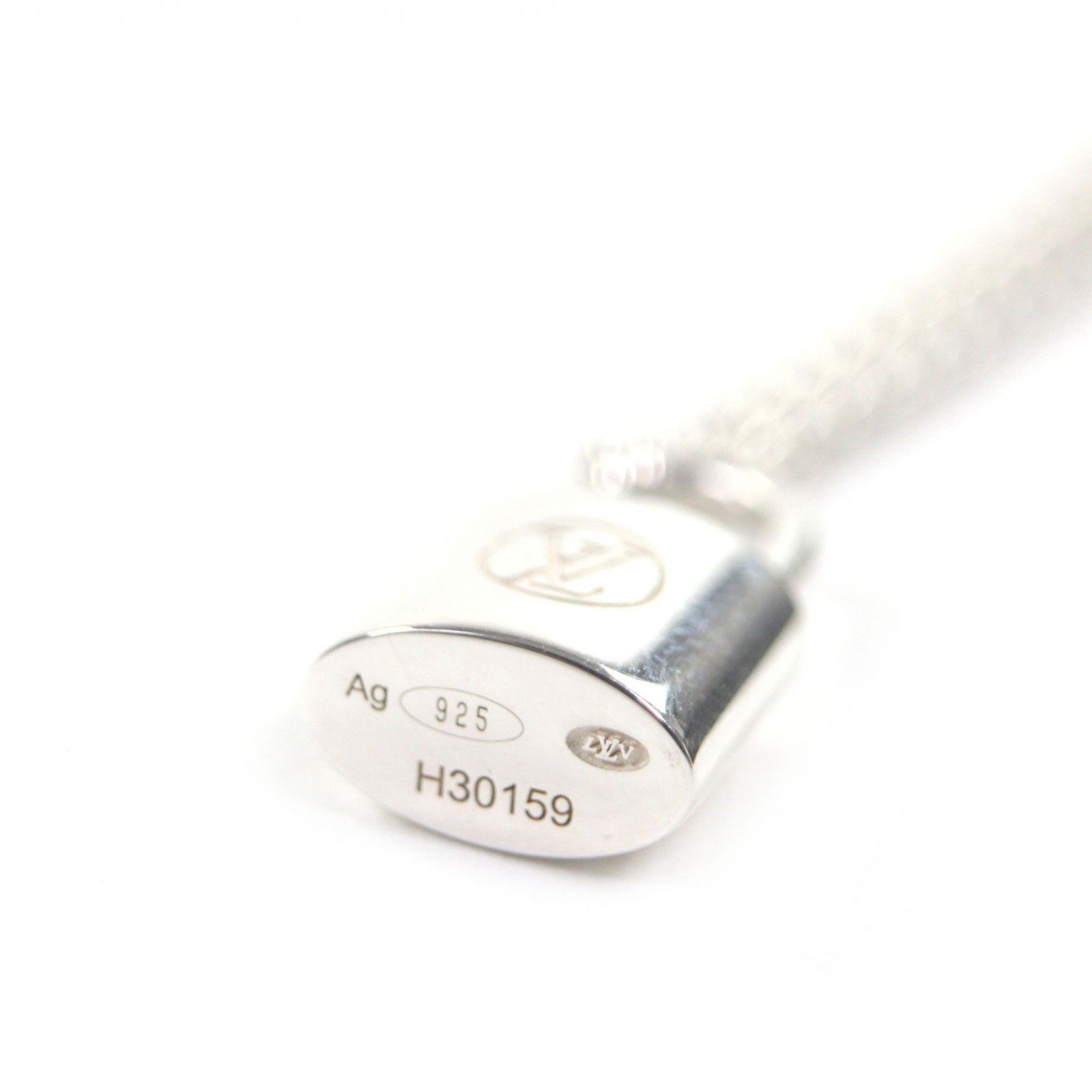 Louis Vuitton Louis Vuitton Louis Vuitton Lockit AG925 Necklace Precious Metal Necklace DUTY FREE for USA Size ONE SIZE - 5 Thumbnail