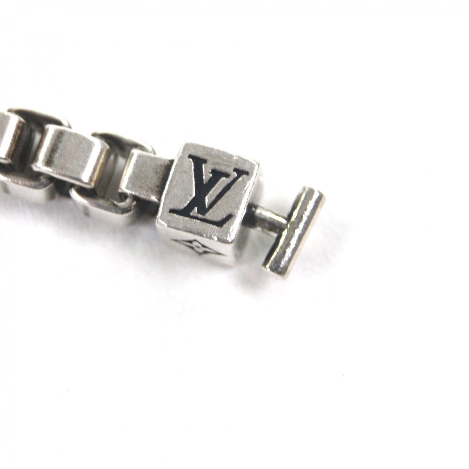 Louis Vuitton Louis Vuitton Louis Vuitton LV Tailor AG925 Bracelet Precious Metal Bracelet M1149M DUTY FREE for USA Size ONE SIZE - 4 Thumbnail