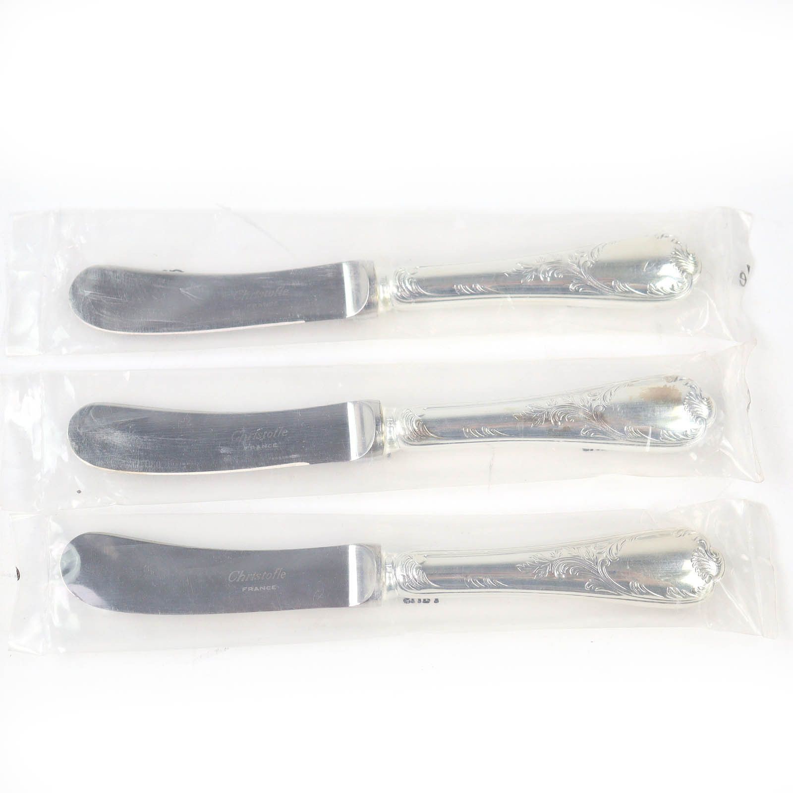 Other Other Christofle Marly Silver Butter Knife Set Precious Metal Other DUTY FREE for USA Size ONE SIZE - 2 Thumbnail