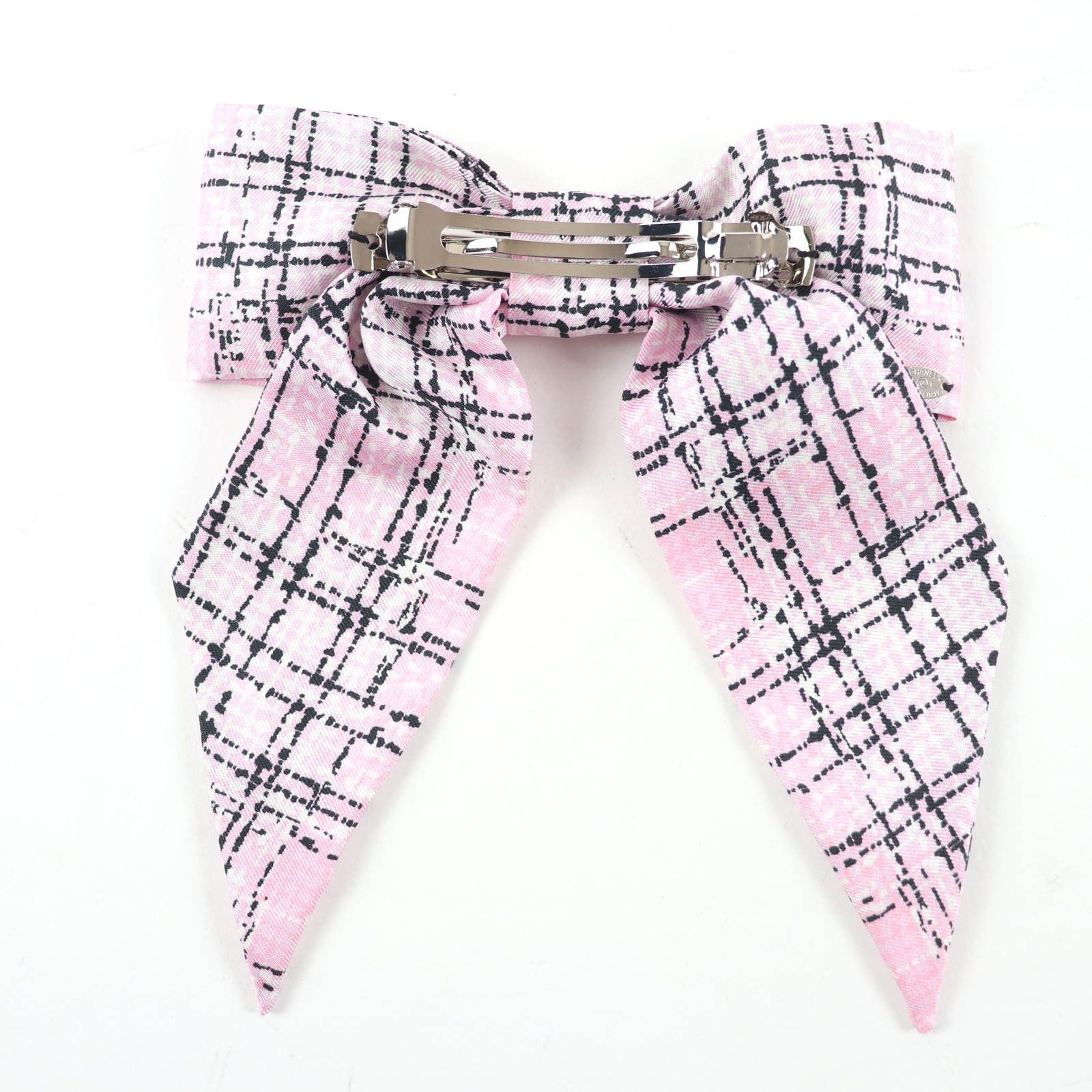 Chanel Chanel Chanel Valletta Silk Hair Clip Textile Other DUTY FREE for USA Size ONE SIZE - 3 Thumbnail