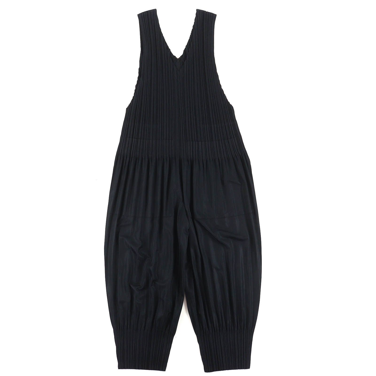 Issey Miyake Issey Miyake Pleats Please Issey Miyake Polyester Jumpsuit Textile Dresses PP53-JI404 DUTY FREE for USA Size ONE SIZE - 2 Thumbnail