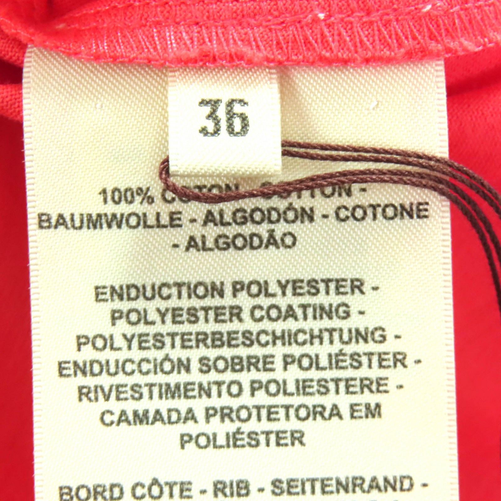 Hermes Hermes Hermes Cartouche Canoe Cotton T shirt36 Textile T-Shirts DUTY FREE for USA Size ONE SIZE - 6 Thumbnail