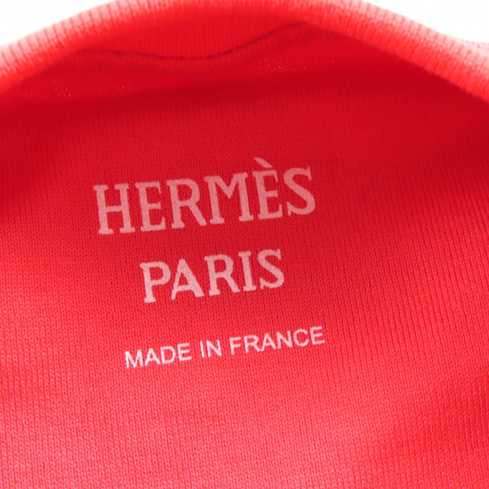 Hermes Hermes Hermes Cartouche Canoe Cotton T shirt36 Textile T-Shirts DUTY FREE for USA Size ONE SIZE - 5 Thumbnail