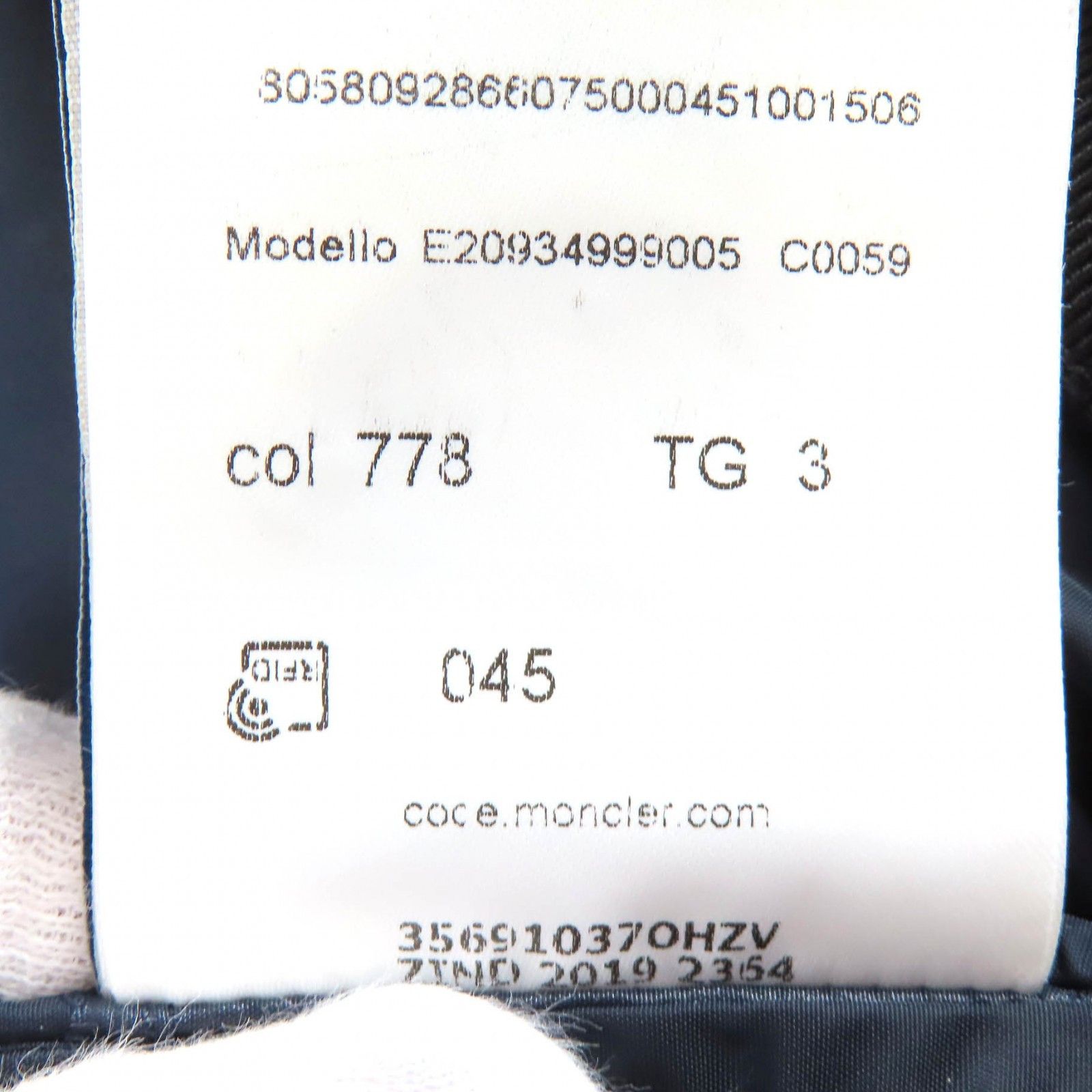 Moncler Moncler Moncler MIRIELON down coat Textile Outerwear E20934999005 DUTY FREE for USA Size ONE SIZE - 13 Thumbnail