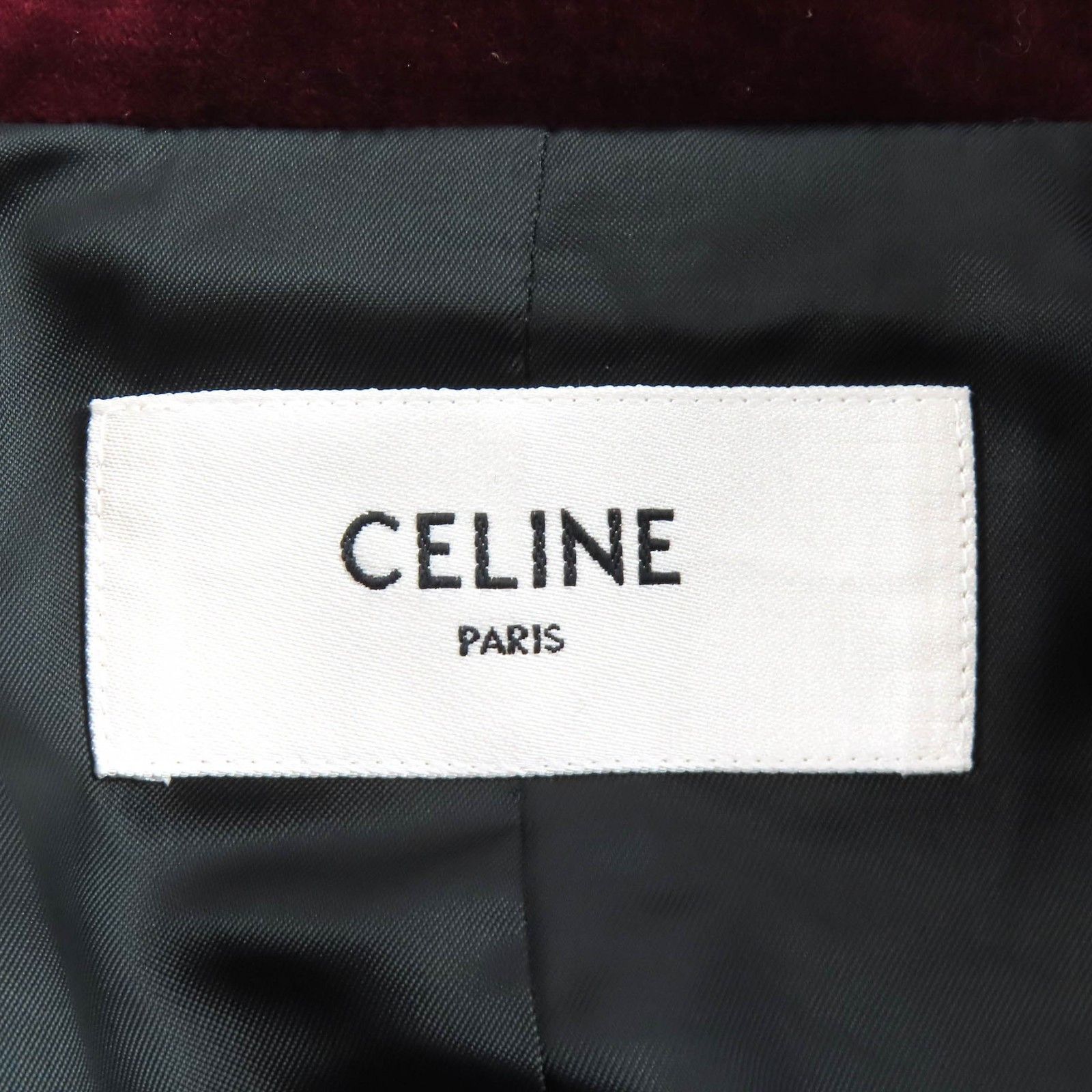 Celine Celine Celine Velour Jacket Textile Outerwear 2V41Q933C DUTY FREE for USA Size ONE SIZE - 7 Thumbnail