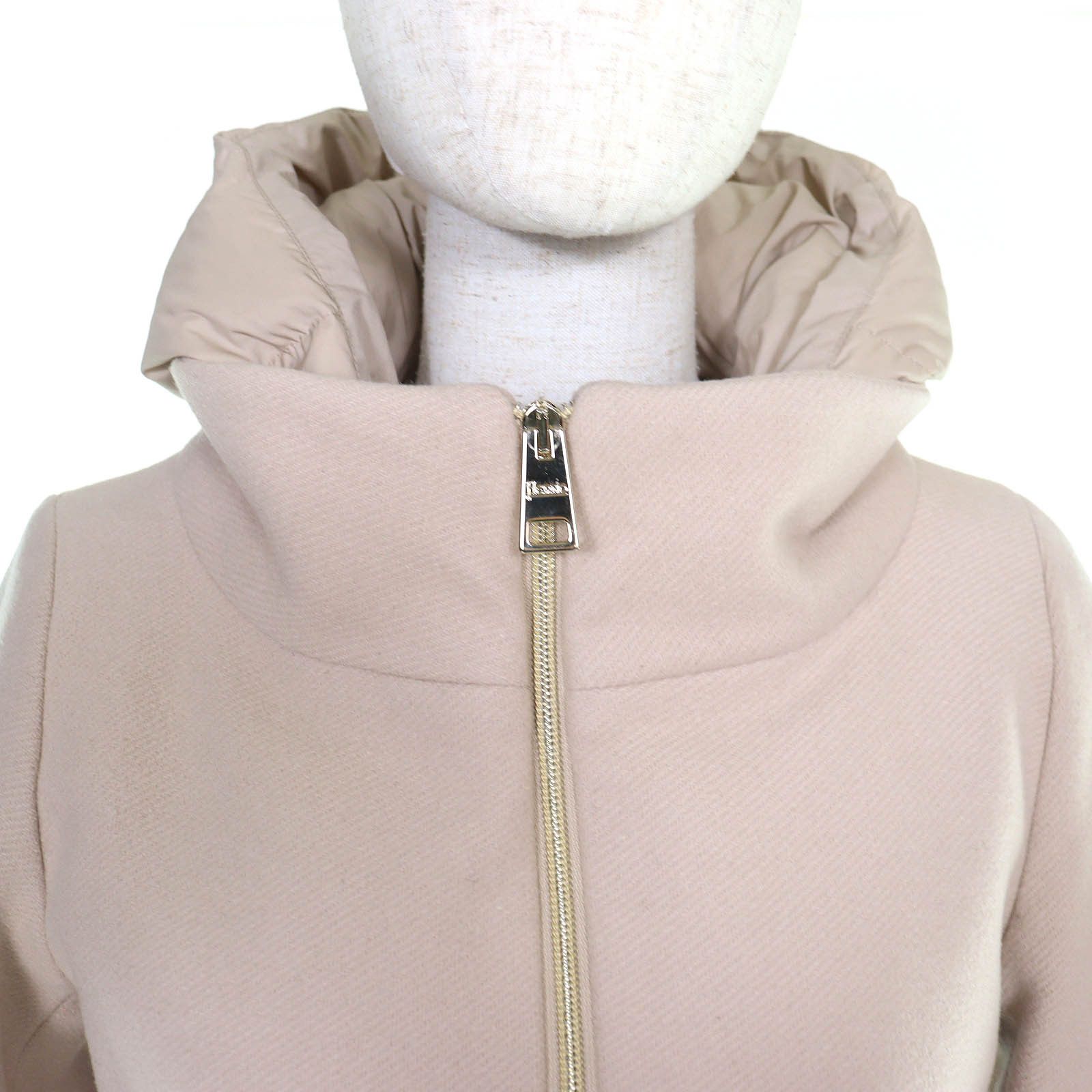 Other Other Herno DIAGONAL WOOL AND NUAGE PARKA down coat Textile Outerwear PI0848D DUTY FREE for USA Size ONE SIZE - 4 Thumbnail
