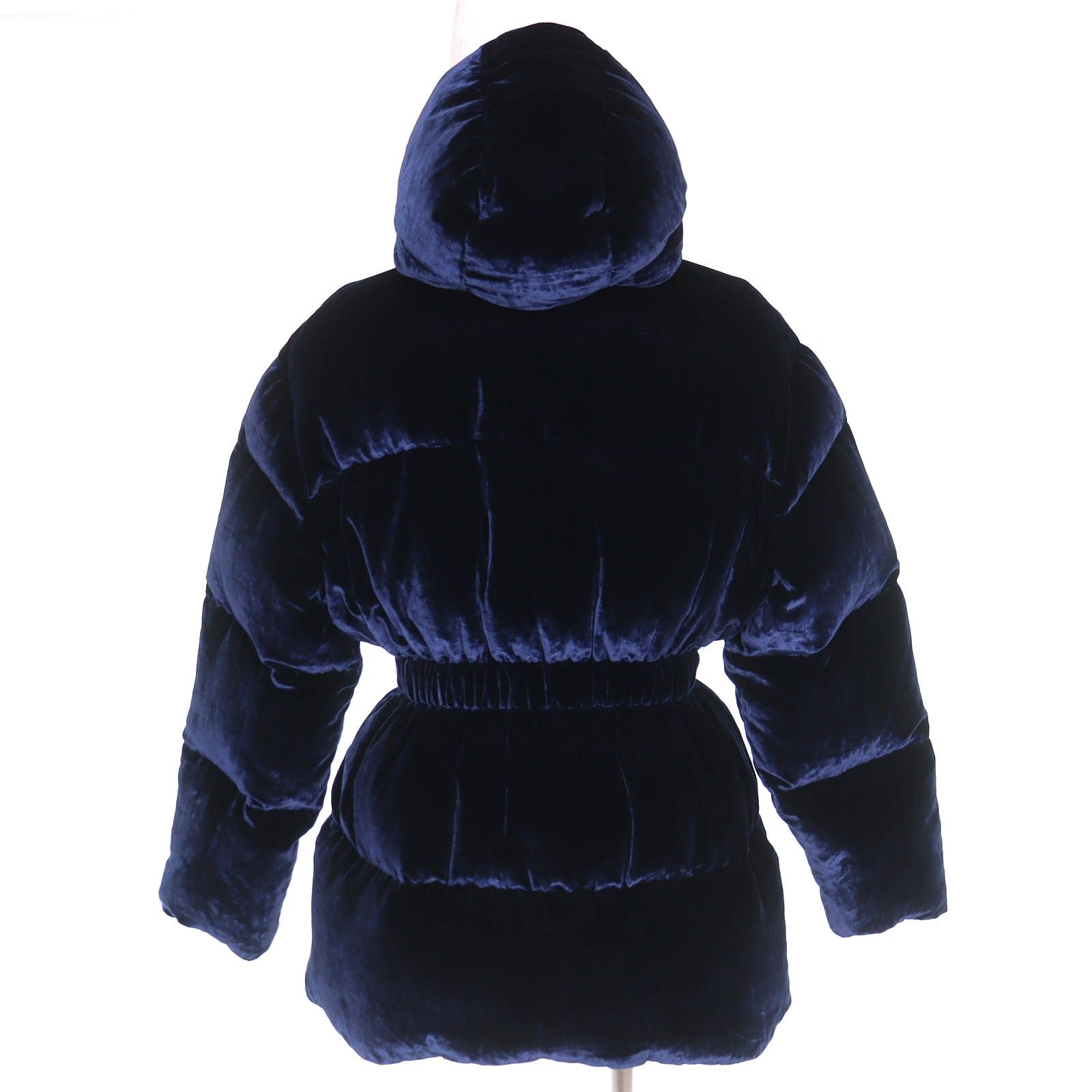 Prada Prada Prada Stretch Velvet Down Jacket Textile Outerwear DUTY FREE for USA Size ONE SIZE - 3 Thumbnail