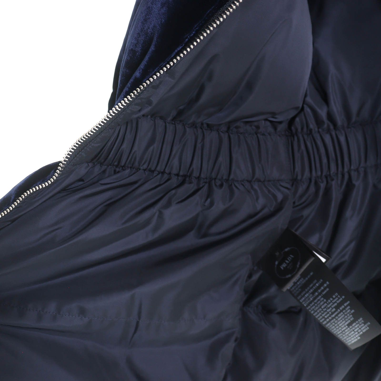 Prada Prada Prada Stretch Velvet Down Jacket Textile Outerwear DUTY FREE for USA Size ONE SIZE - 6 Thumbnail