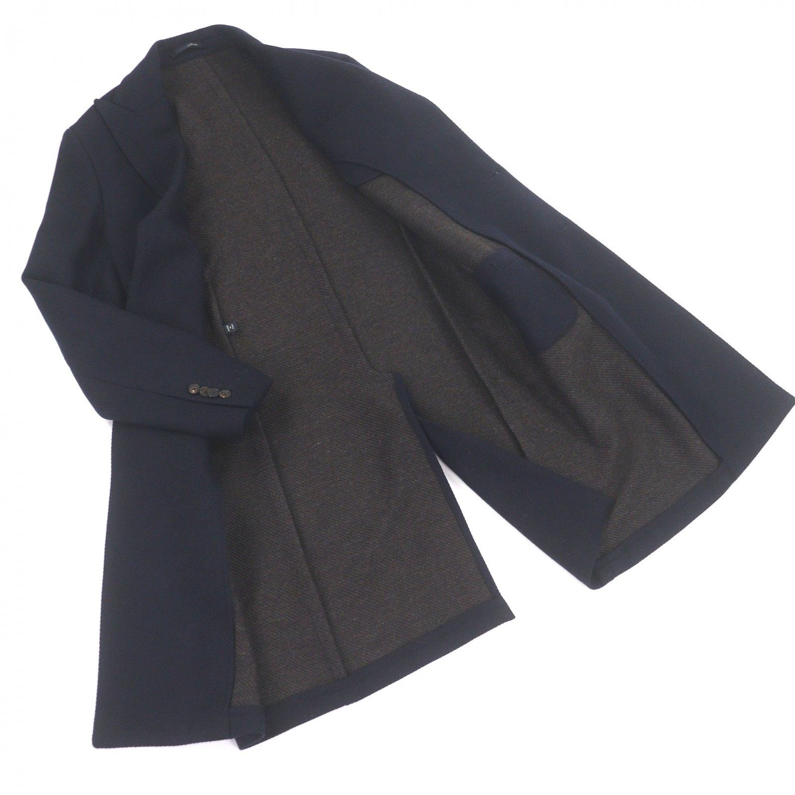 Lardini Lardini Lardini Chester Wool Coat Textile Outerwear DUTY FREE for USA Size ONE SIZE - 3 Thumbnail