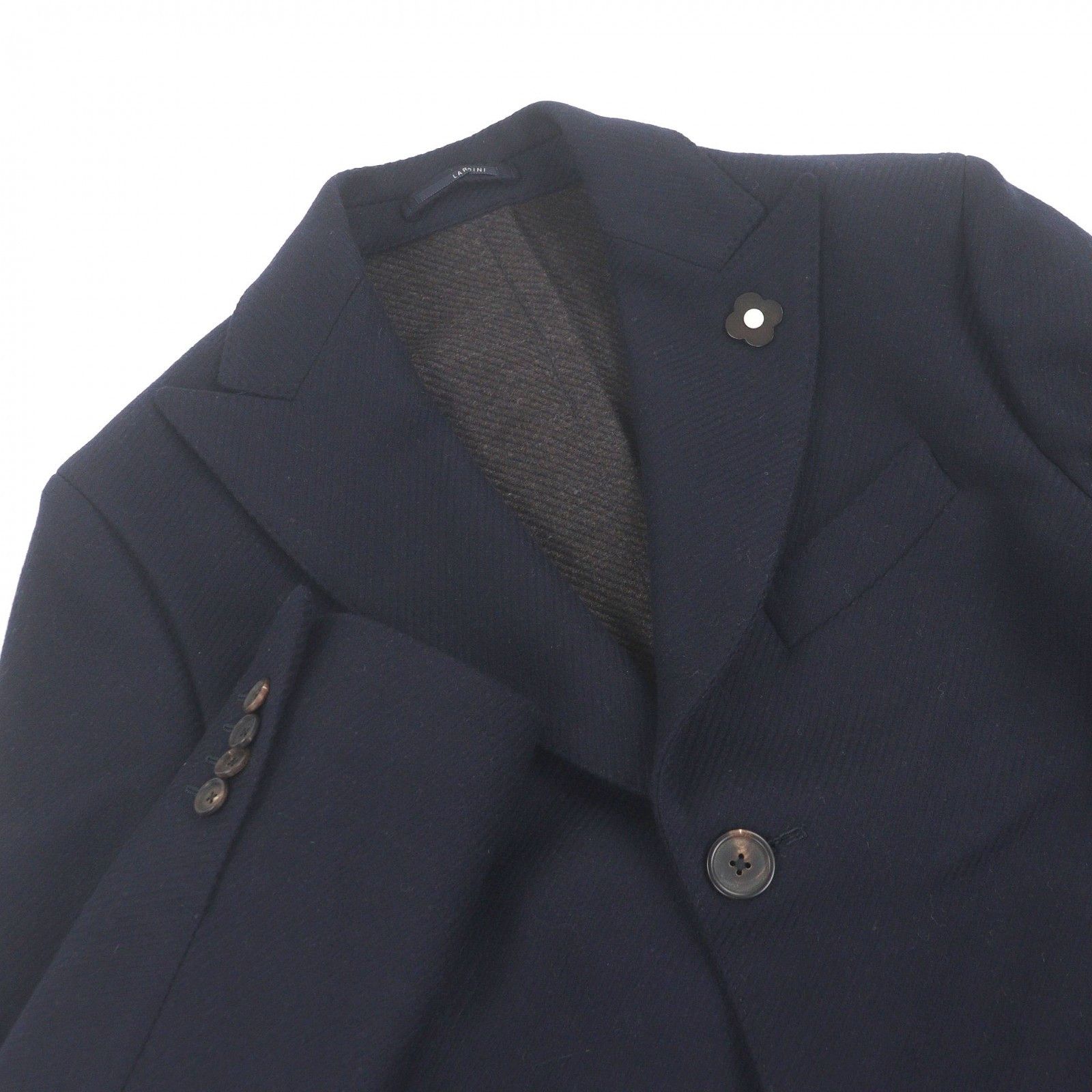 Lardini Lardini Lardini Chester Wool Coat Textile Outerwear DUTY FREE for USA Size ONE SIZE - 2 Thumbnail