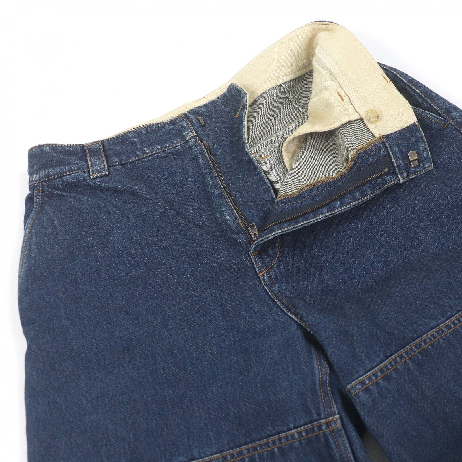 Gucci Gucci Gucci Cotton Denim Cargo Pants Textile Jeans DUTY FREE for USA Size ONE SIZE - 3 Thumbnail