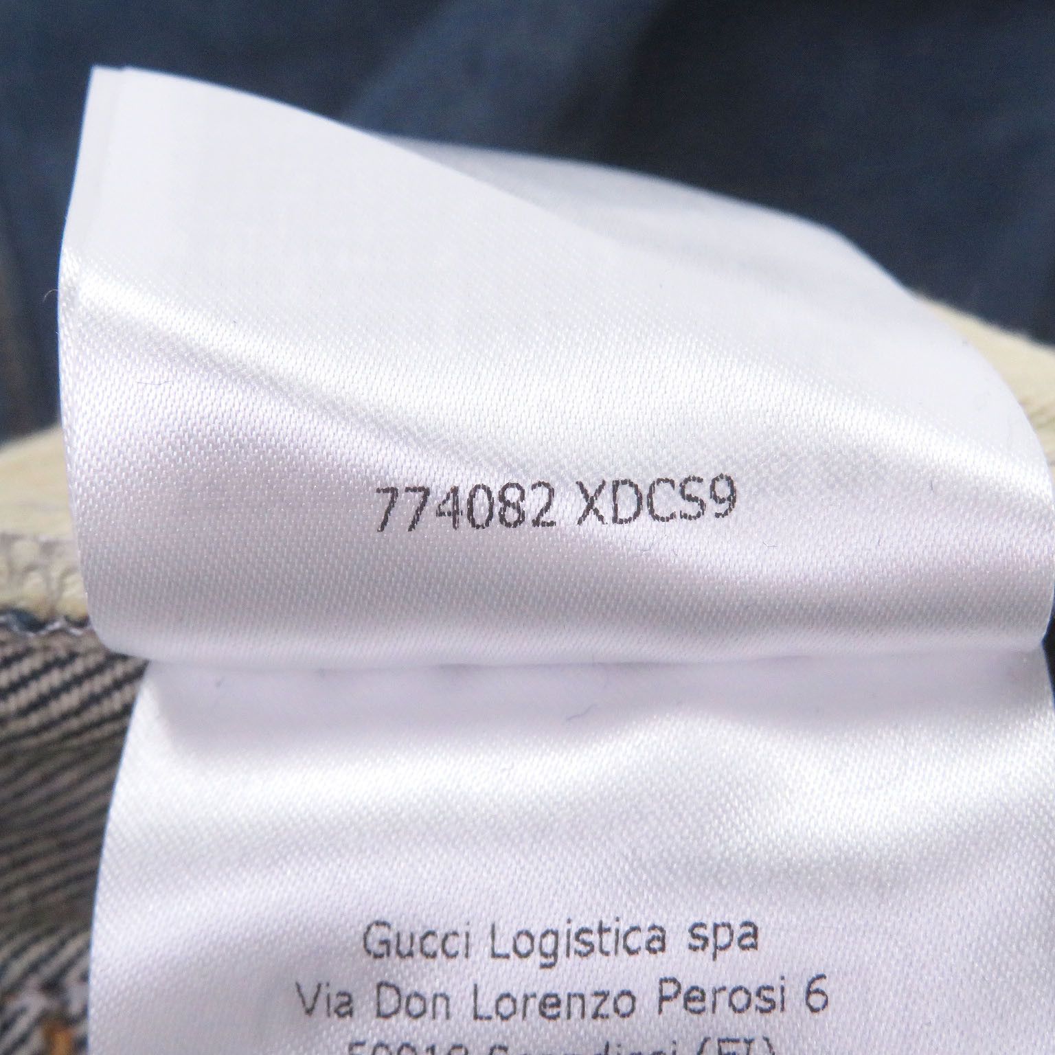 Gucci Gucci Gucci Cotton Denim Cargo Pants Textile Jeans DUTY FREE for USA Size ONE SIZE - 9 Thumbnail