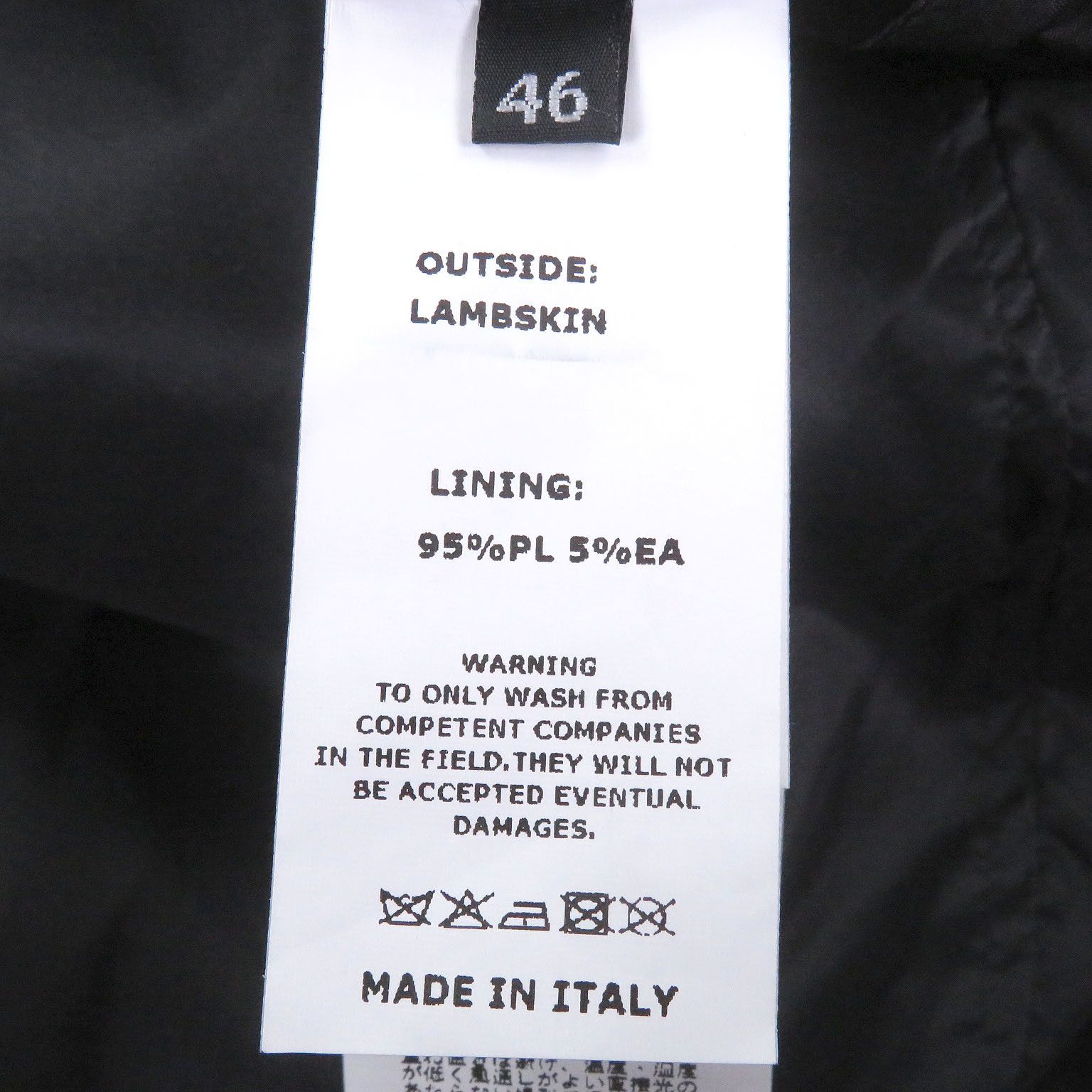 Other Other Emmeti Lambskin Field Jacket Leather Outerwear DUTY FREE for USA Size ONE SIZE - 7 Thumbnail