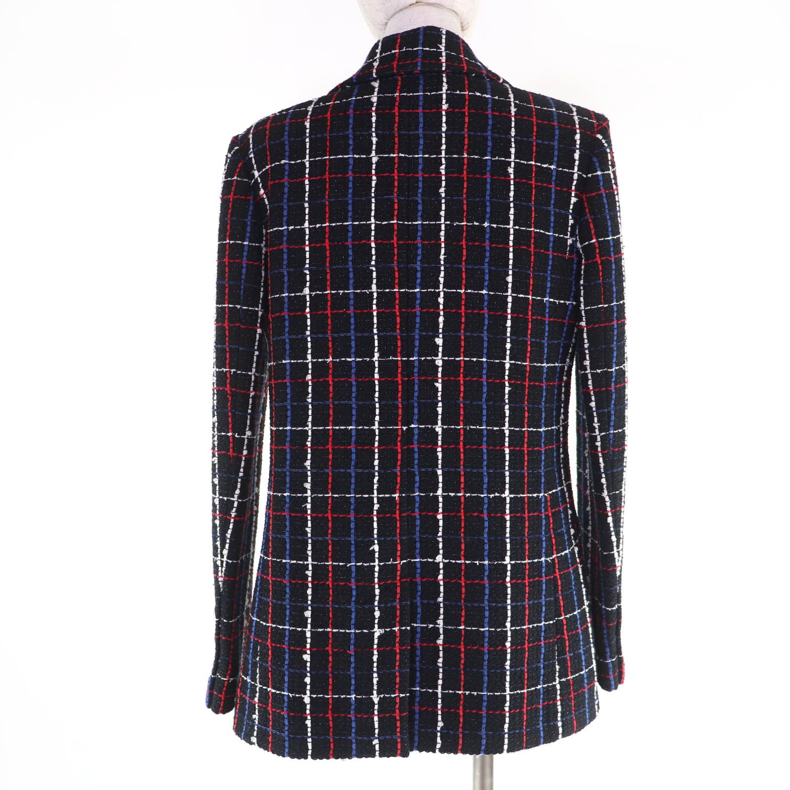 Chanel Chanel Chanel Cotton Blend Tweed Jacket Textile Outerwear P77209V68829 DUTY FREE for USA Size ONE SIZE - 3 Thumbnail
