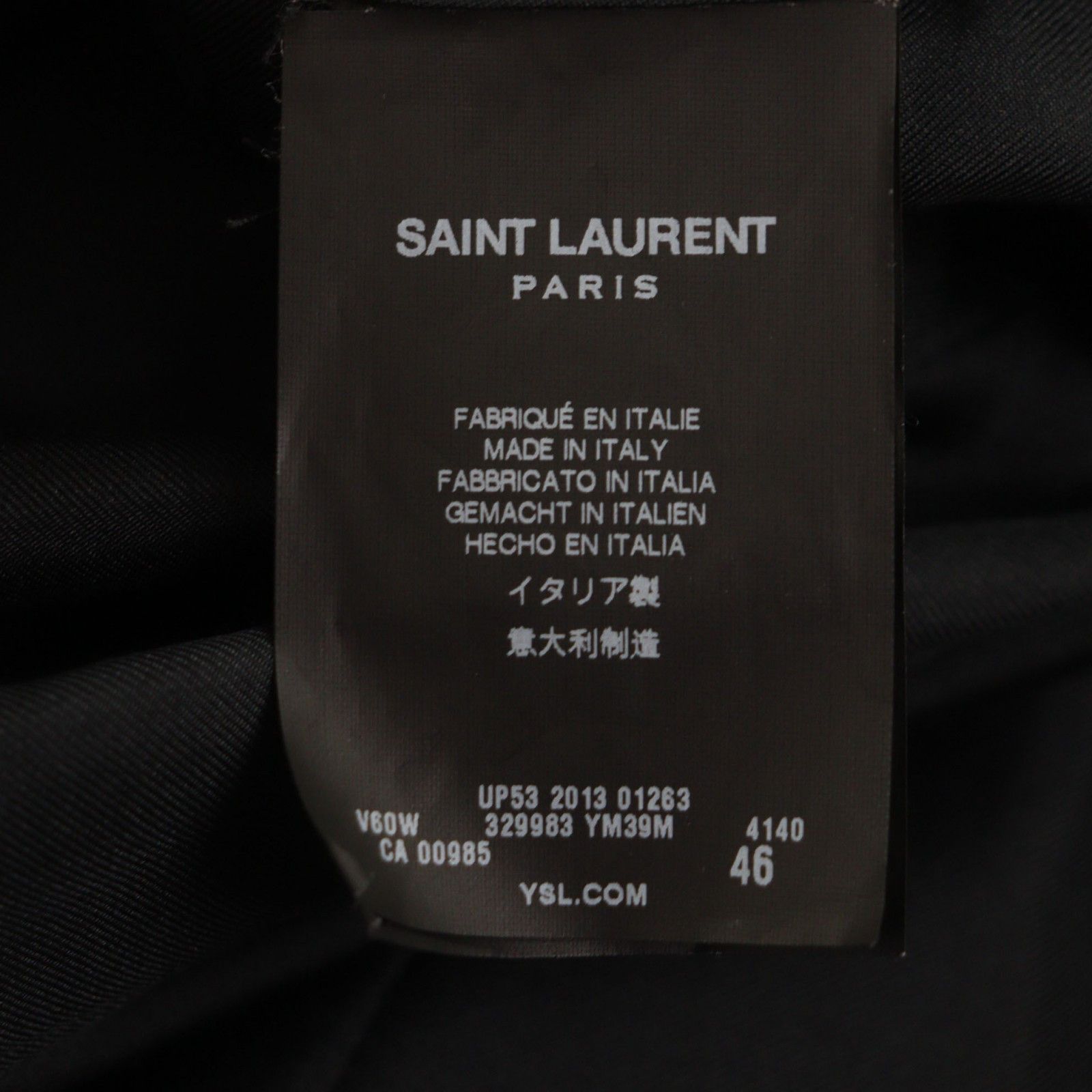 Yves Saint Laurent Yves Saint Laurent Saint Laurent Paris Wool Jacket Textile Outerwear 329983 DUTY FREE for USA Size ONE SIZE - 7 Thumbnail