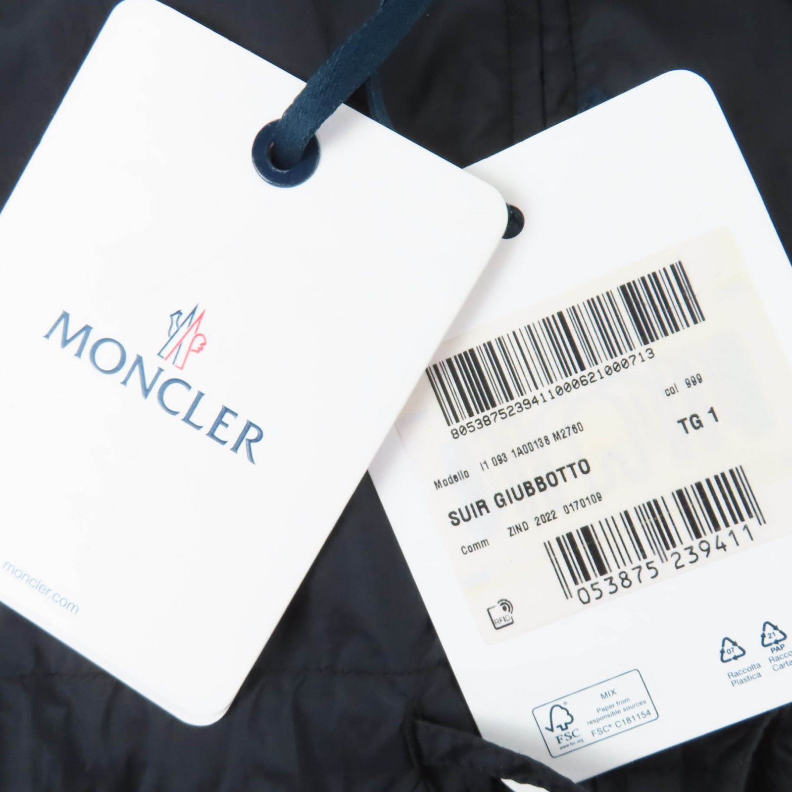 Moncler Moncler Moncler Suir Nylon Jacket Textile Outerwear DUTY FREE for USA Size ONE SIZE - 12 Thumbnail