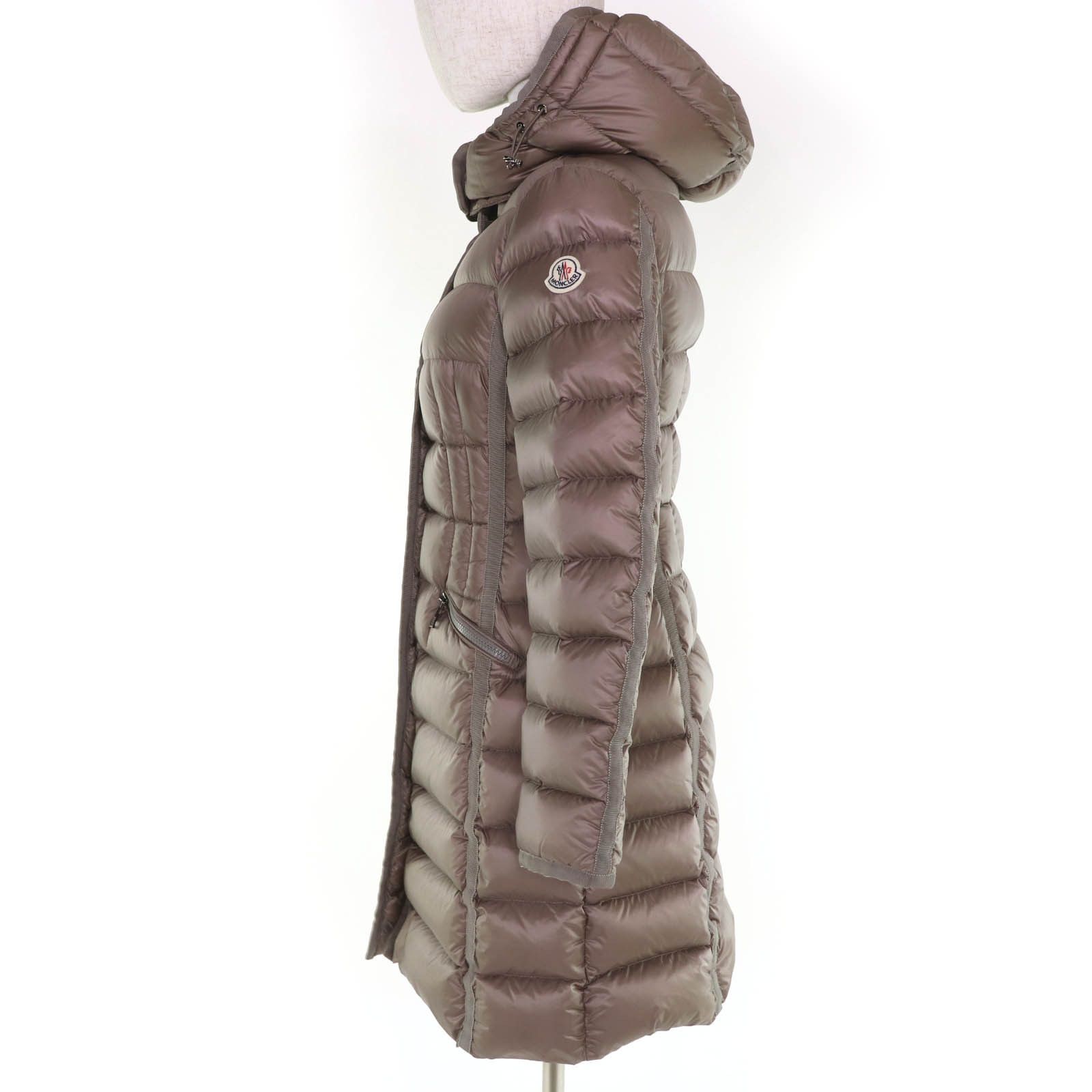 Moncler Moncler Moncler Hermine Nylon Down Coat Textile Outerwear DUTY FREE for USA Size ONE SIZE - 2 Thumbnail
