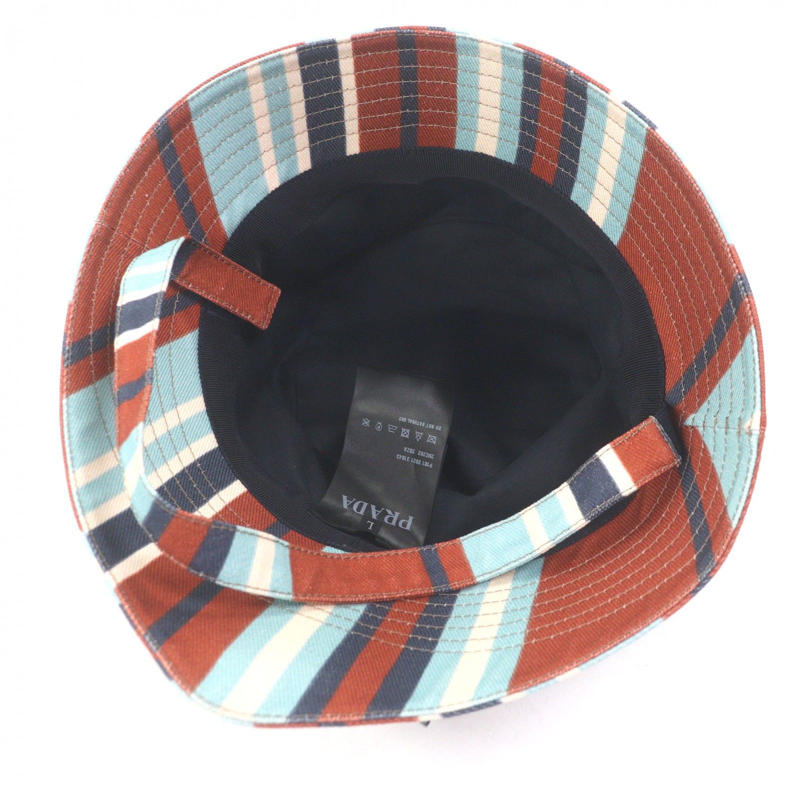 Prada Prada Prada Cotton Bucket Hat Textile Hats DUTY FREE for USA Size ONE SIZE - 5 Thumbnail