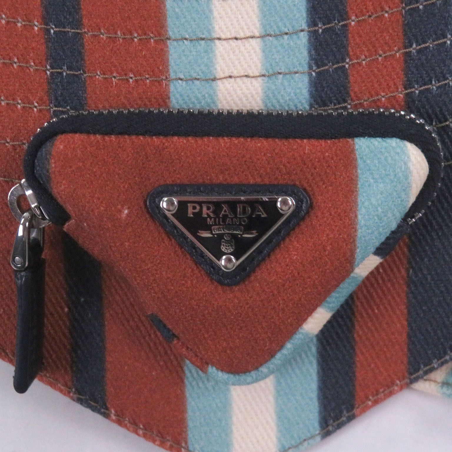Prada Prada Prada Cotton Bucket Hat Textile Hats DUTY FREE for USA Size ONE SIZE - 6 Thumbnail