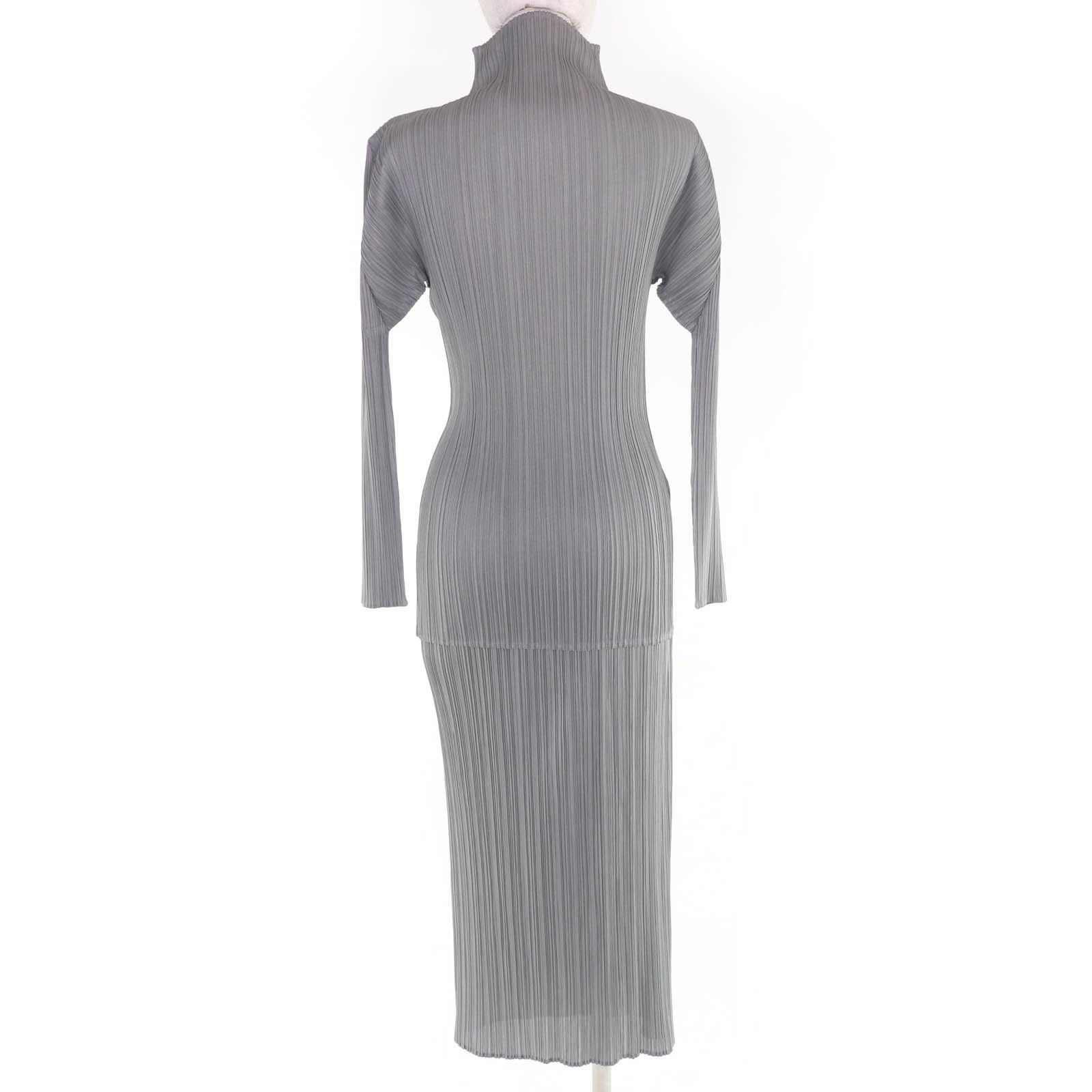 Issey Miyake Issey Miyake Pleats Please Polyester Two Piece Set Textile Suits PP04-JK604 PP04-JD613 DUTY FREE for USA Size ONE SIZE - 3 Thumbnail