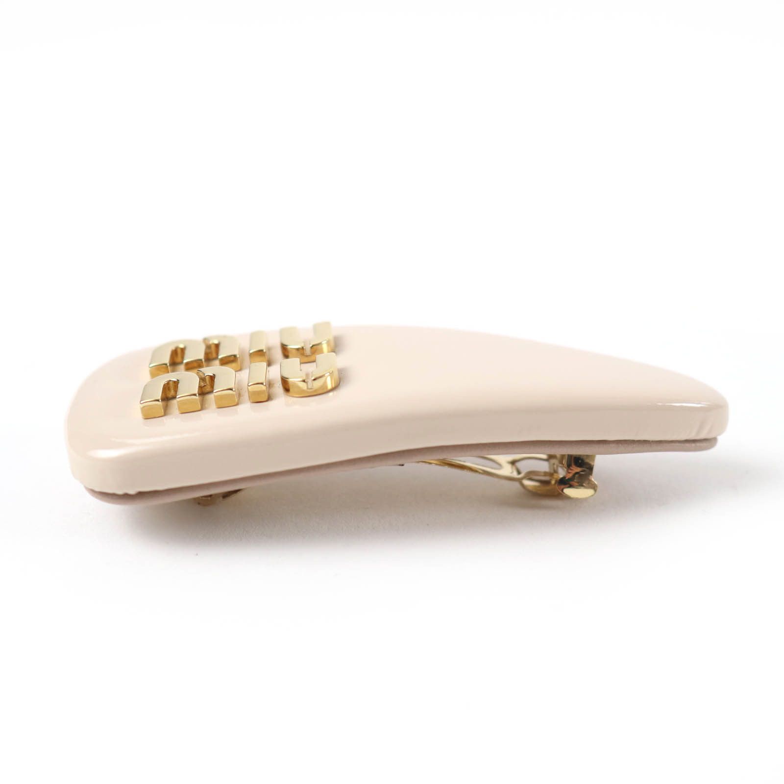 Miu Miu Miu Miu Miu Miu Valletta Hair Clip Leather Other 5IF092 DUTY FREE for USA Size ONE SIZE - 3 Thumbnail